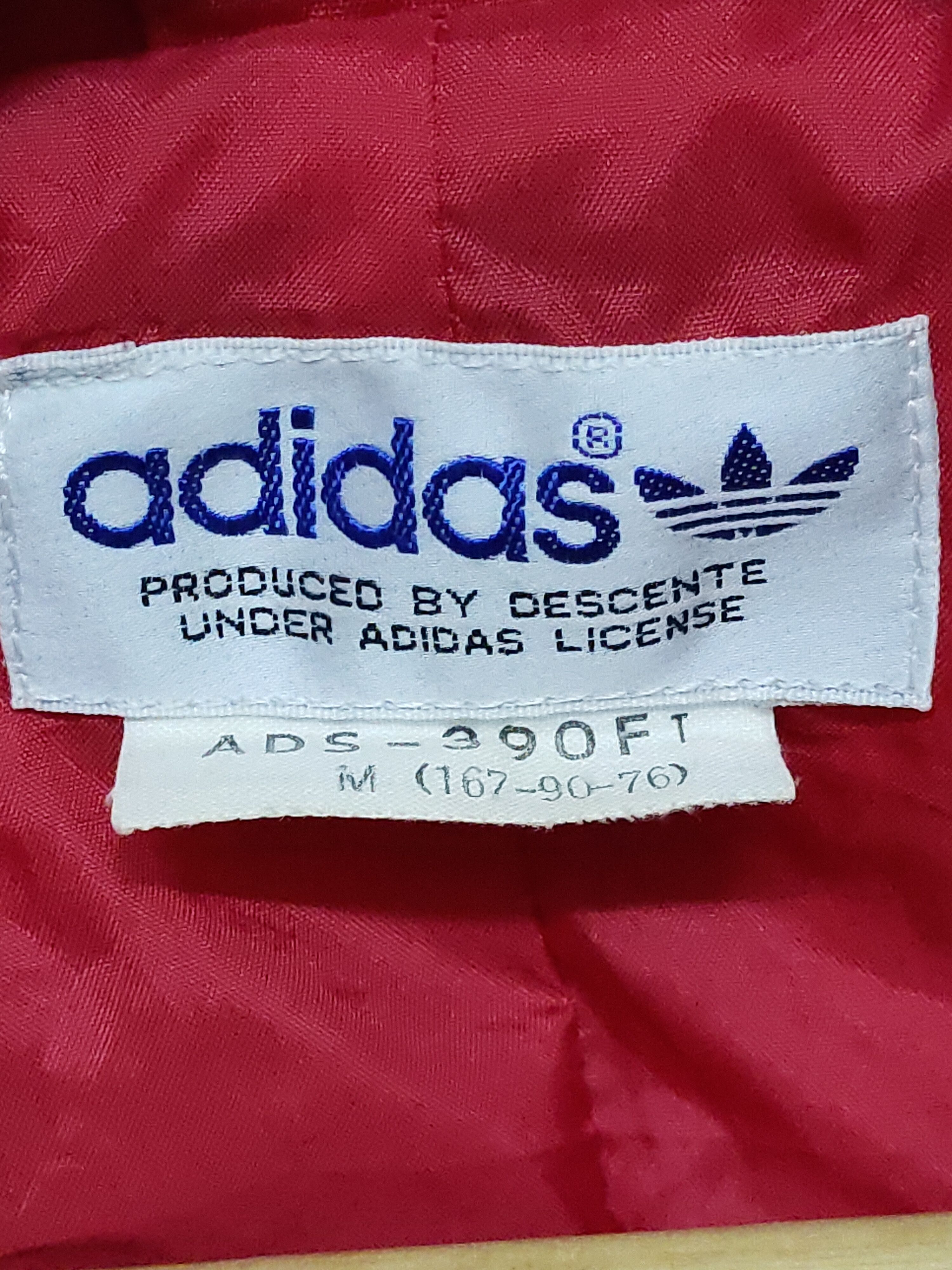 Adidas Vintage 90s Adidas 3 stripes zipper jacket Size US M / EU 48-50 / 2 - 13 Thumbnail