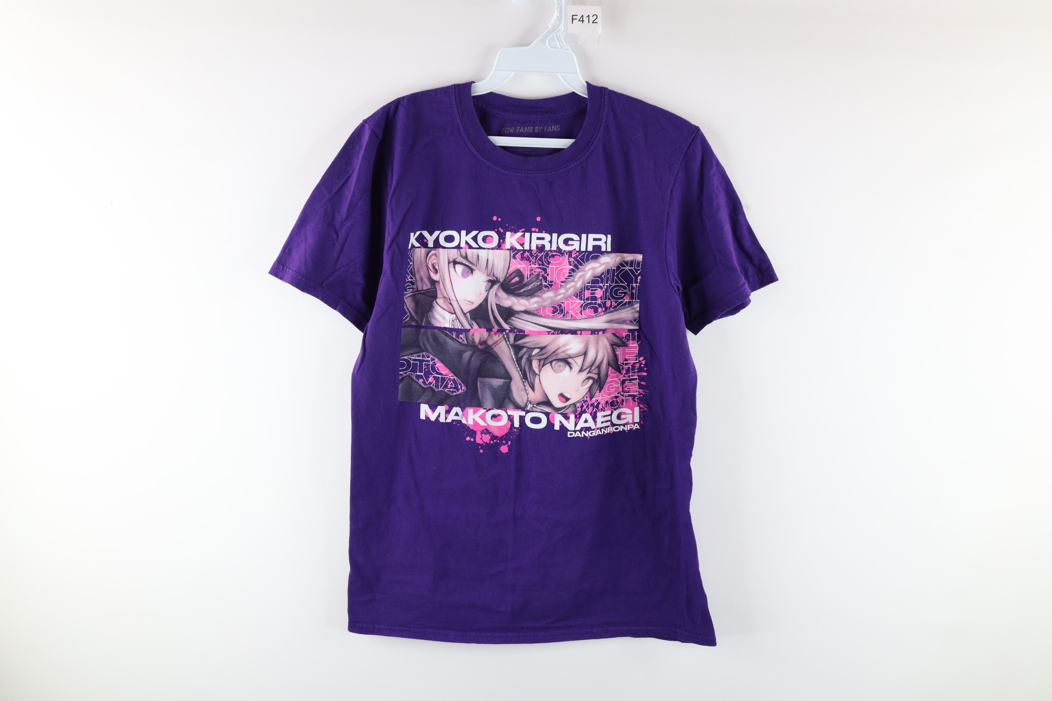 Vintage Kyoko Kirigiri Makoto Naegi Danganronpa Anime MangaT-Shirt ...