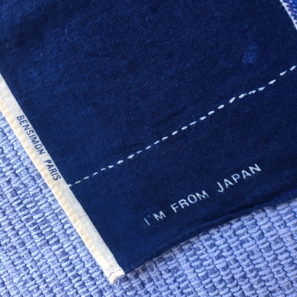 HOLLYWOOD RANCH MARKET × Indigo × Japanese Brand h.r. market pocket square Size ONE SIZE - 2 Thumbnail