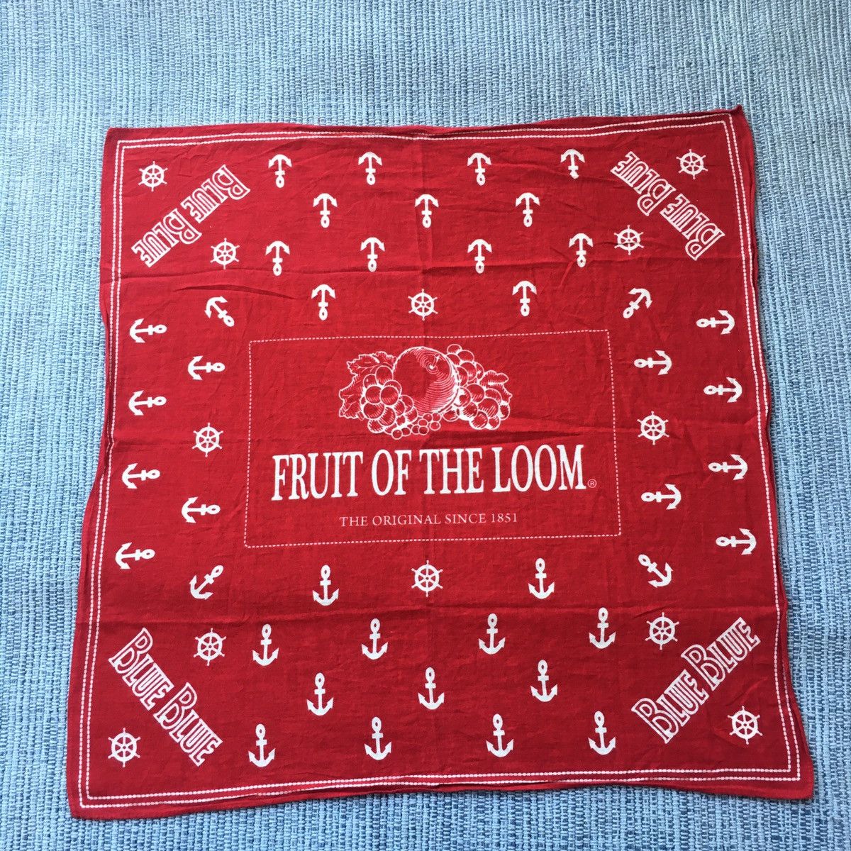 Fruit Of The Loom blue blue x fruit of the loom Size ONE SIZE - 1 Thumbnail