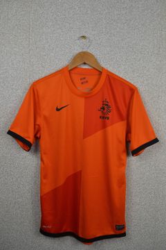 HOLLAND 2014/2015 HOME FOOTBALL SHIRT JERSEY 9 v. PERSIE NETHERLANDS KNVB  MENS S