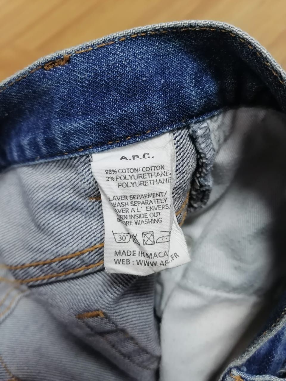 A.P.C. A.P.C New Standard Denim Jeans Size US 33 - 2 Thumbnail