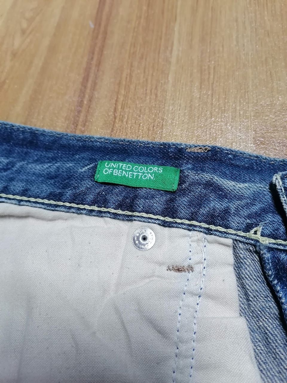 United Colors Of Benetton United Colors Of Benetton Denim Jeans Size US 36 / EU 52 - 3 Thumbnail