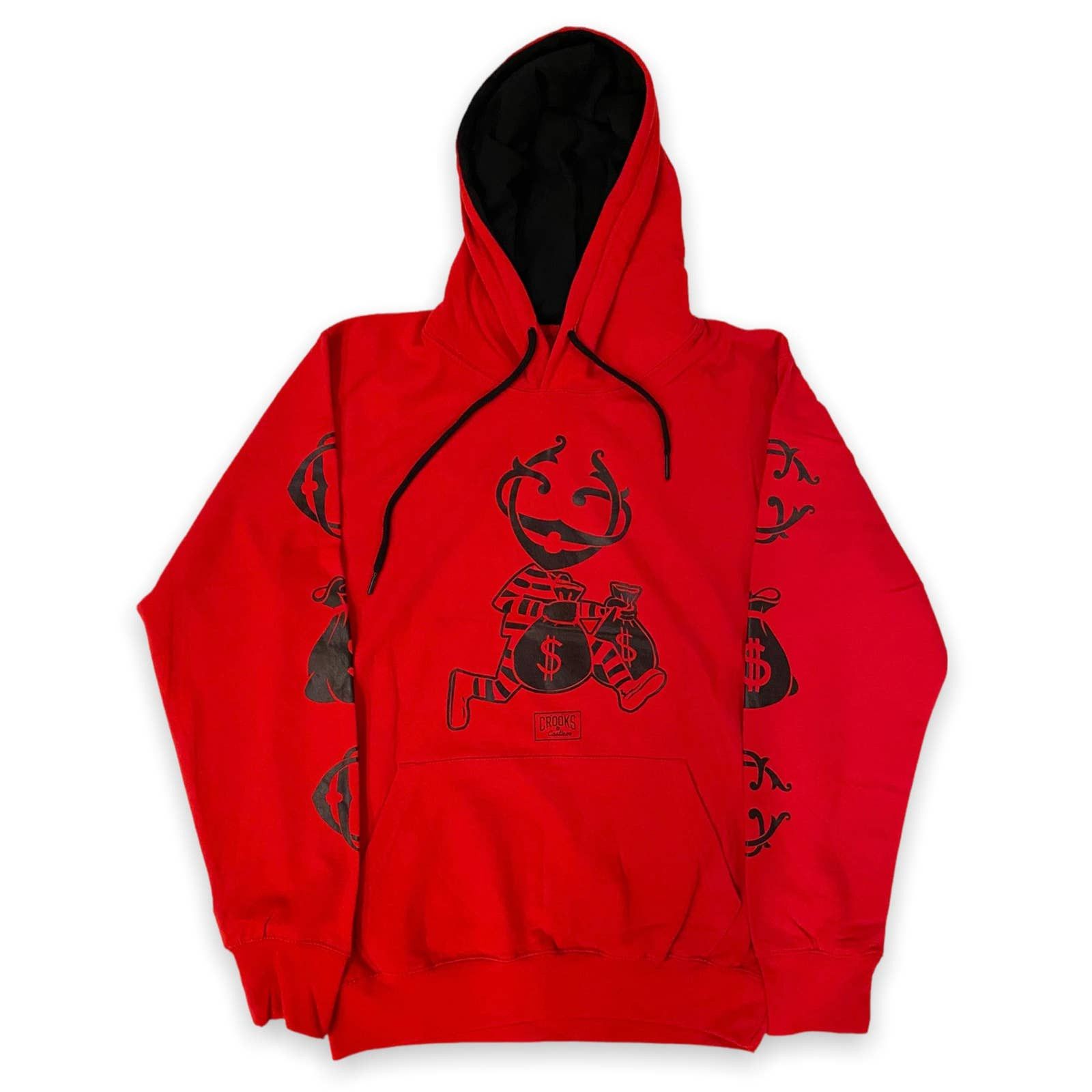 Crooks Castles Crooks Castles Men s Money Bag Pullover Fleece Hoodie Grailed