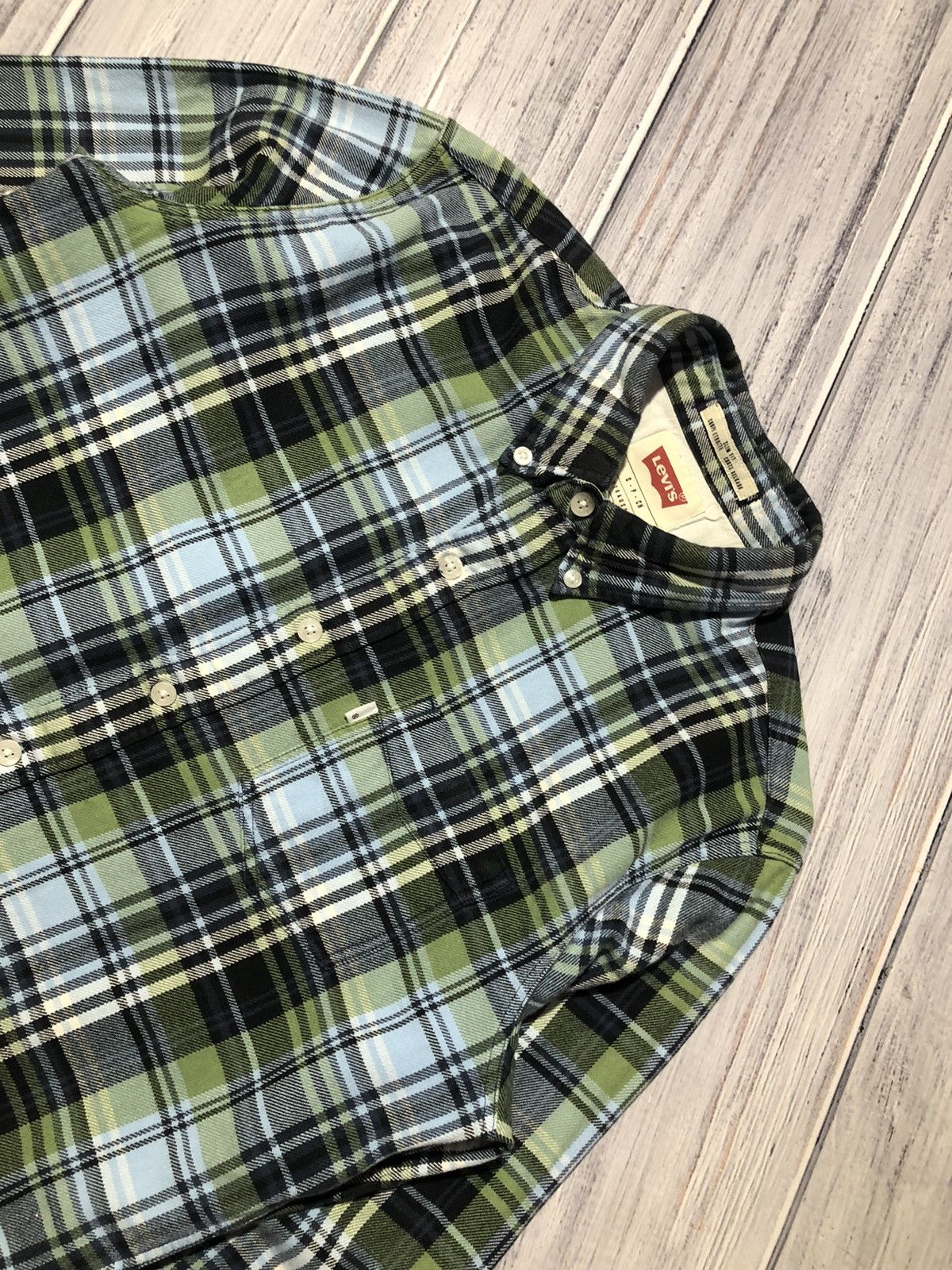 Levi's Vintage Levi’s Flanel Shirt Buttons Long Sleeve Size US S / EU 44-46 / 1 - 2 Thumbnail