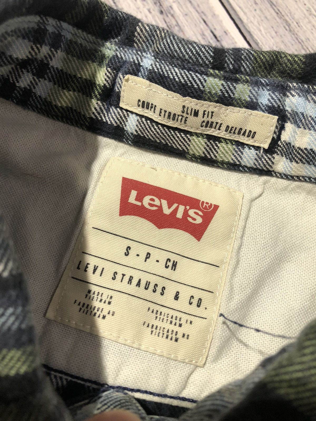 Levi's Vintage Levi’s Flanel Shirt Buttons Long Sleeve Size US S / EU 44-46 / 1 - 6 Thumbnail