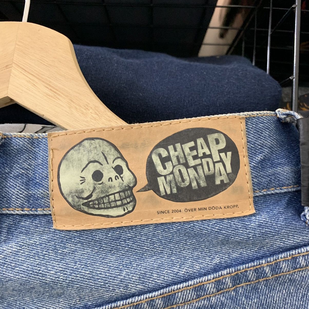 Cheap Monday CHEAP MONDAY MEGA BLUE JEANS Size US 28 / EU 44 - 6 Thumbnail