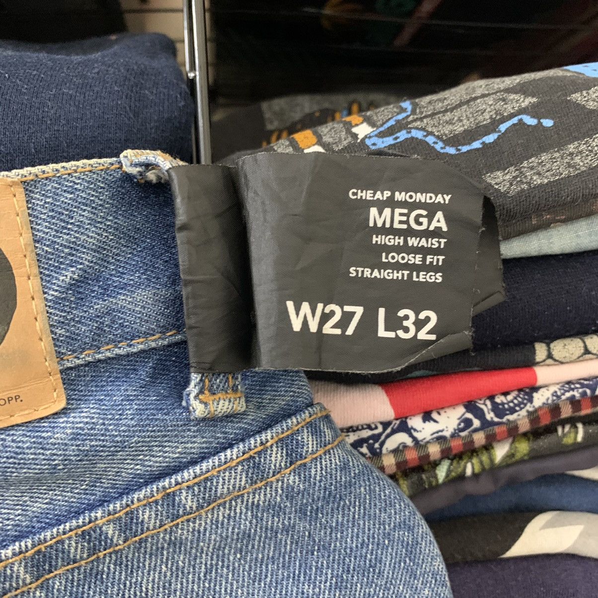 Cheap Monday CHEAP MONDAY MEGA BLUE JEANS Size US 28 / EU 44 - 7 Thumbnail