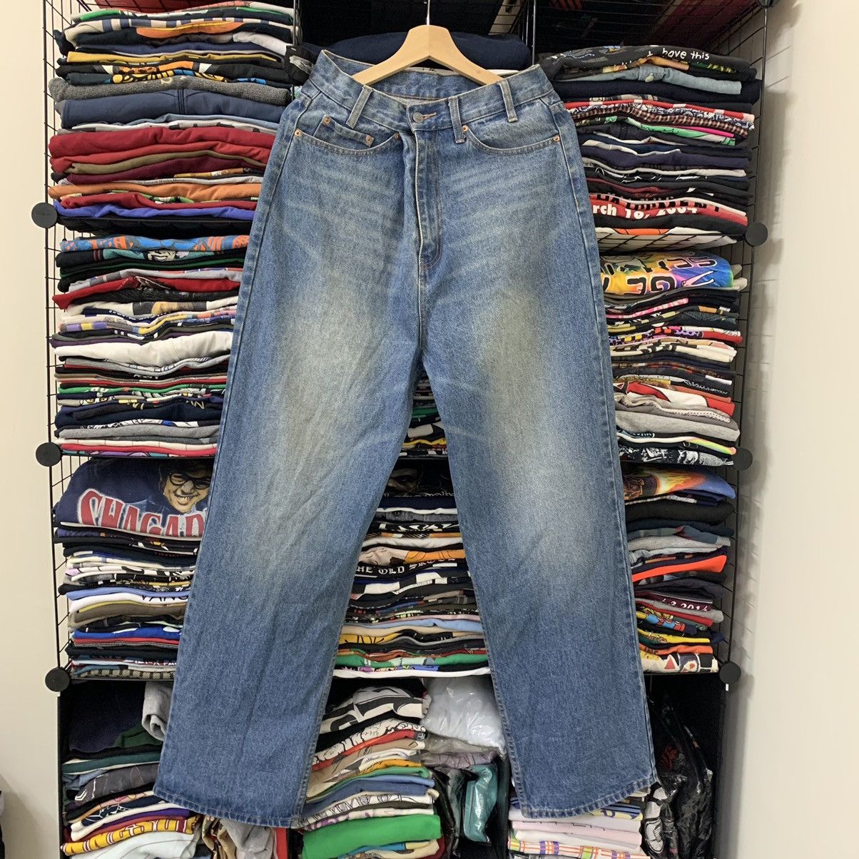 Cheap Monday CHEAP MONDAY MEGA BLUE JEANS Size US 28 / EU 44 - 1 Thumbnail