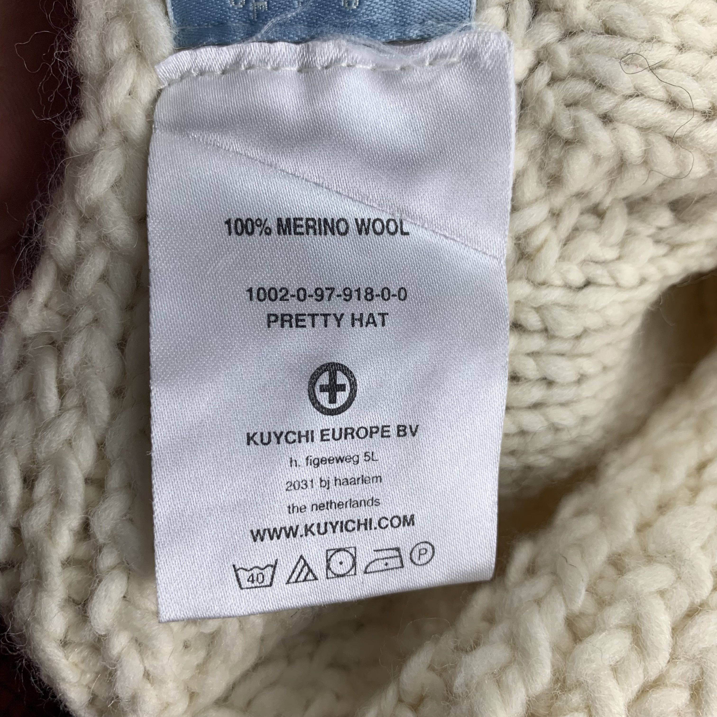 Japanese Brand Kuyichi Pretty Snow Hats #149-F Size ONE SIZE - 7 Thumbnail