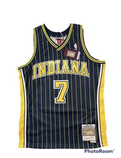 1972-73 Mitchell & Ness Indiana Pacers George McGinnis Jersey Size 54