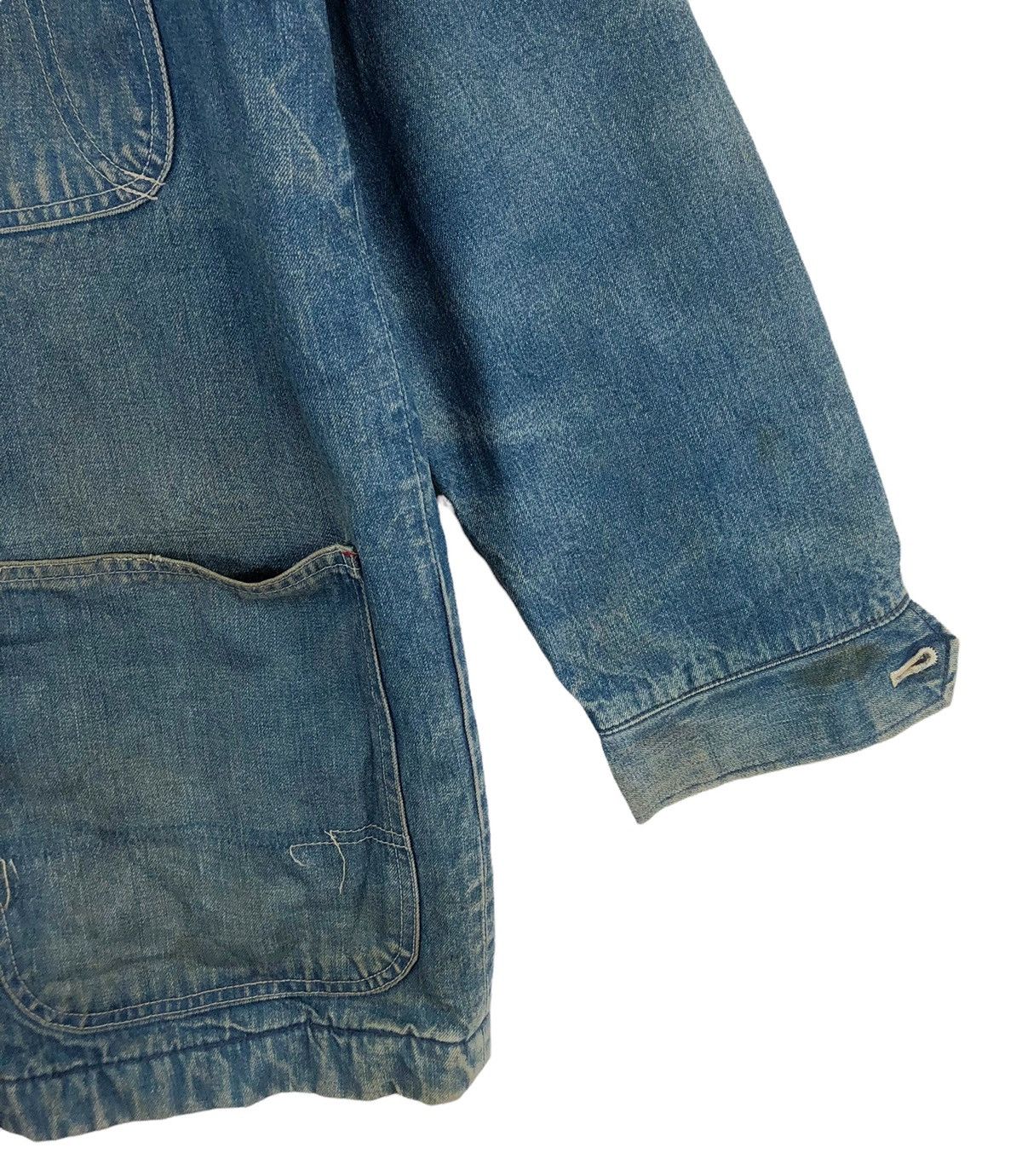 Wrangler Vintage Wrangler Jeans Denim Workers Jacket Size US L / EU 52-54 / 3 - 7 Thumbnail