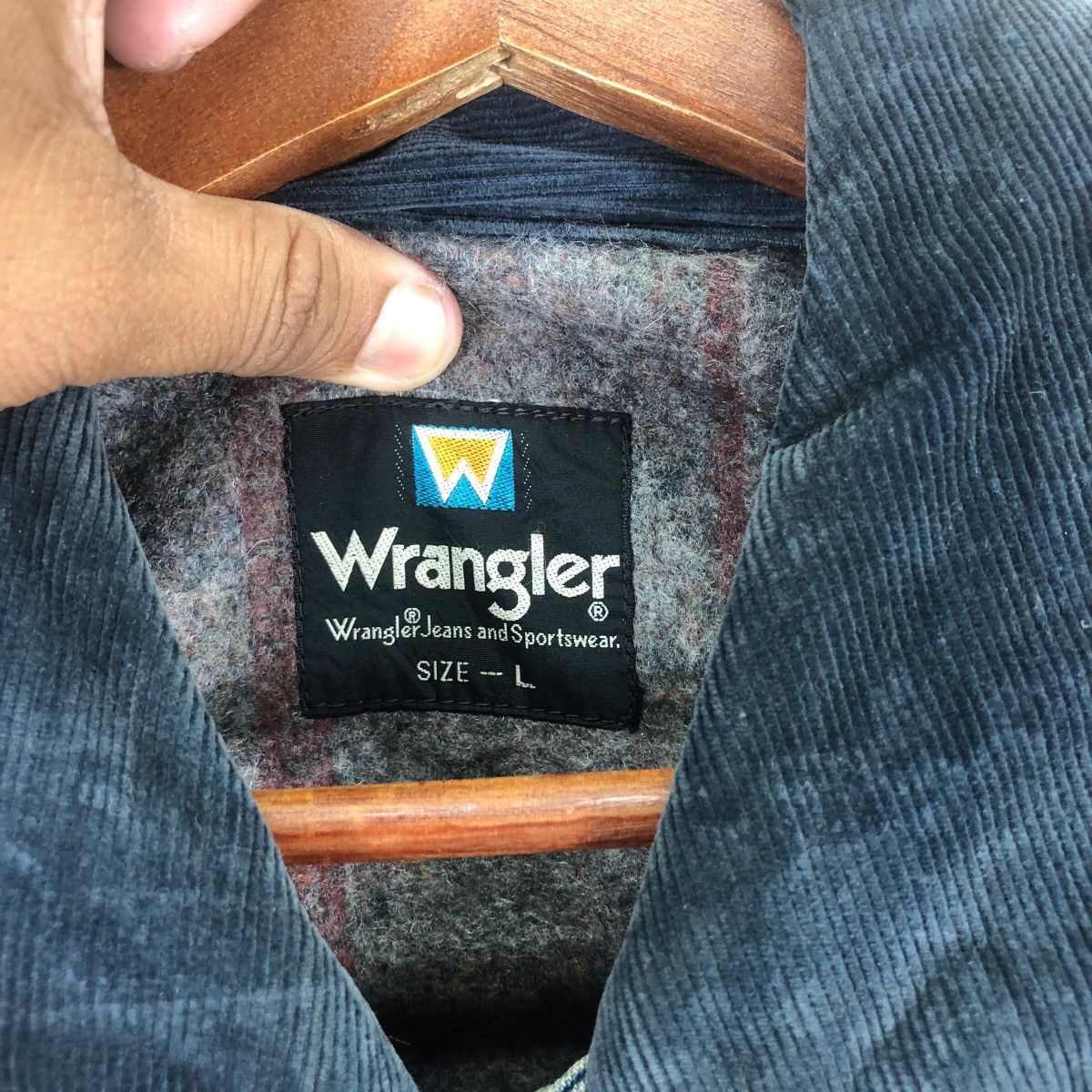 Wrangler Vintage Wrangler Jeans Denim Workers Jacket Size US L / EU 52-54 / 3 - 8 Thumbnail