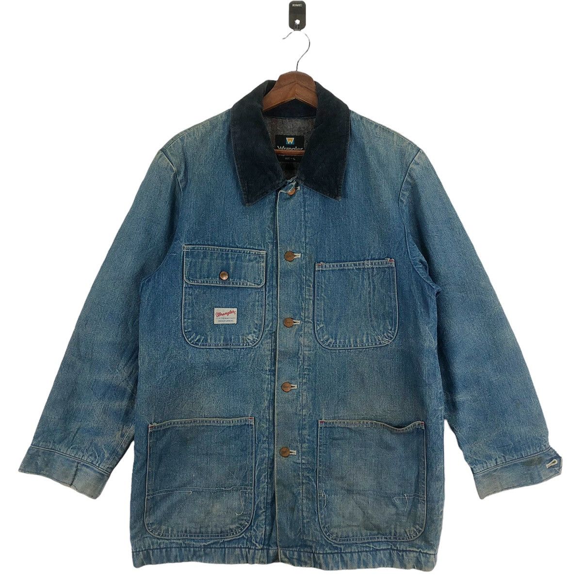 Wrangler Vintage Wrangler Jeans Denim Workers Jacket Size US L / EU 52-54 / 3 - 1 Thumbnail
