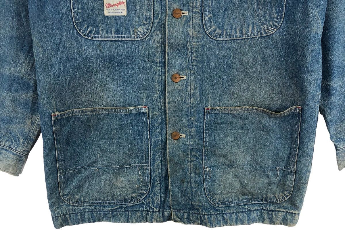 Wrangler Vintage Wrangler Jeans Denim Workers Jacket Size US L / EU 52-54 / 3 - 5 Thumbnail