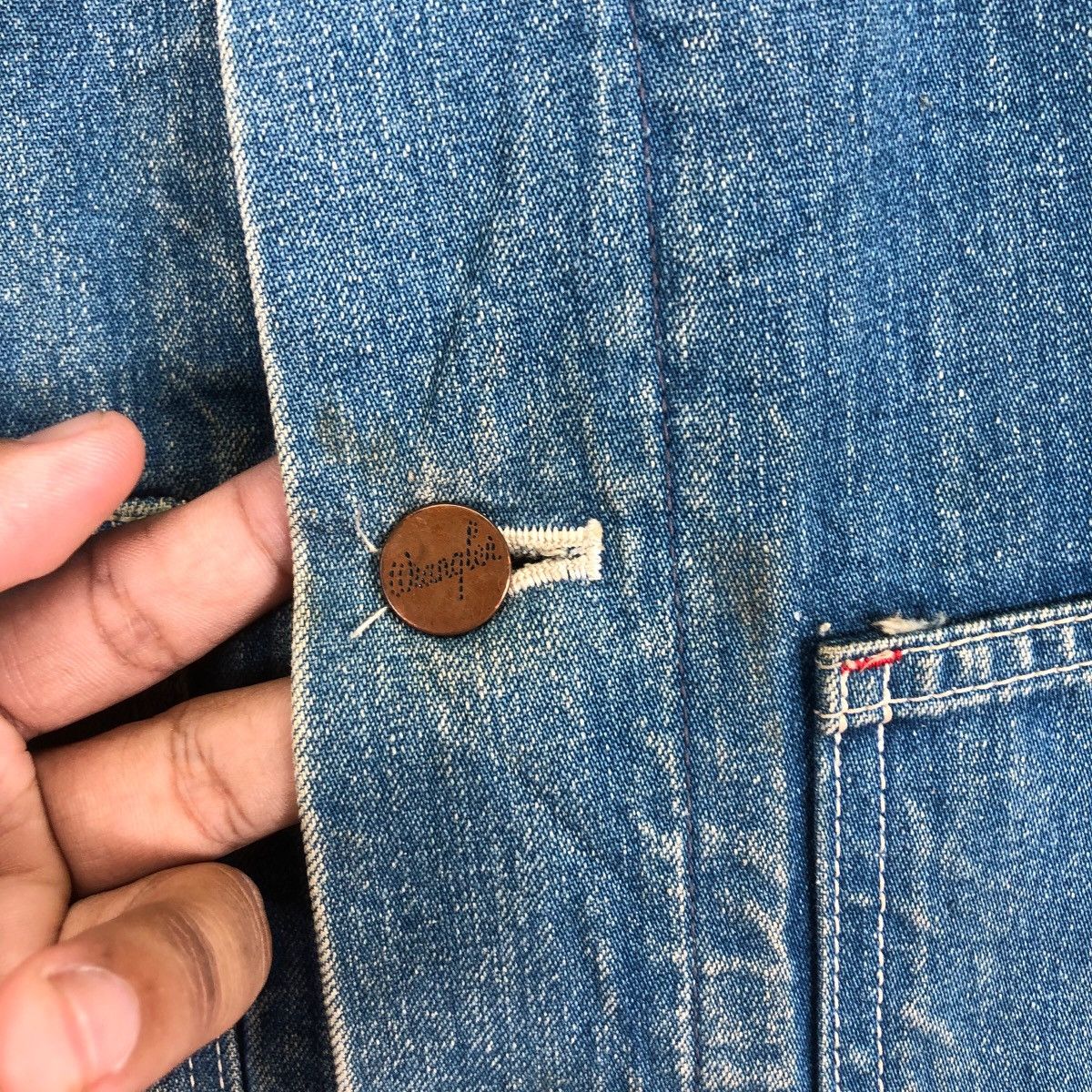 Wrangler Vintage Wrangler Jeans Denim Workers Jacket Size US L / EU 52-54 / 3 - 9 Thumbnail