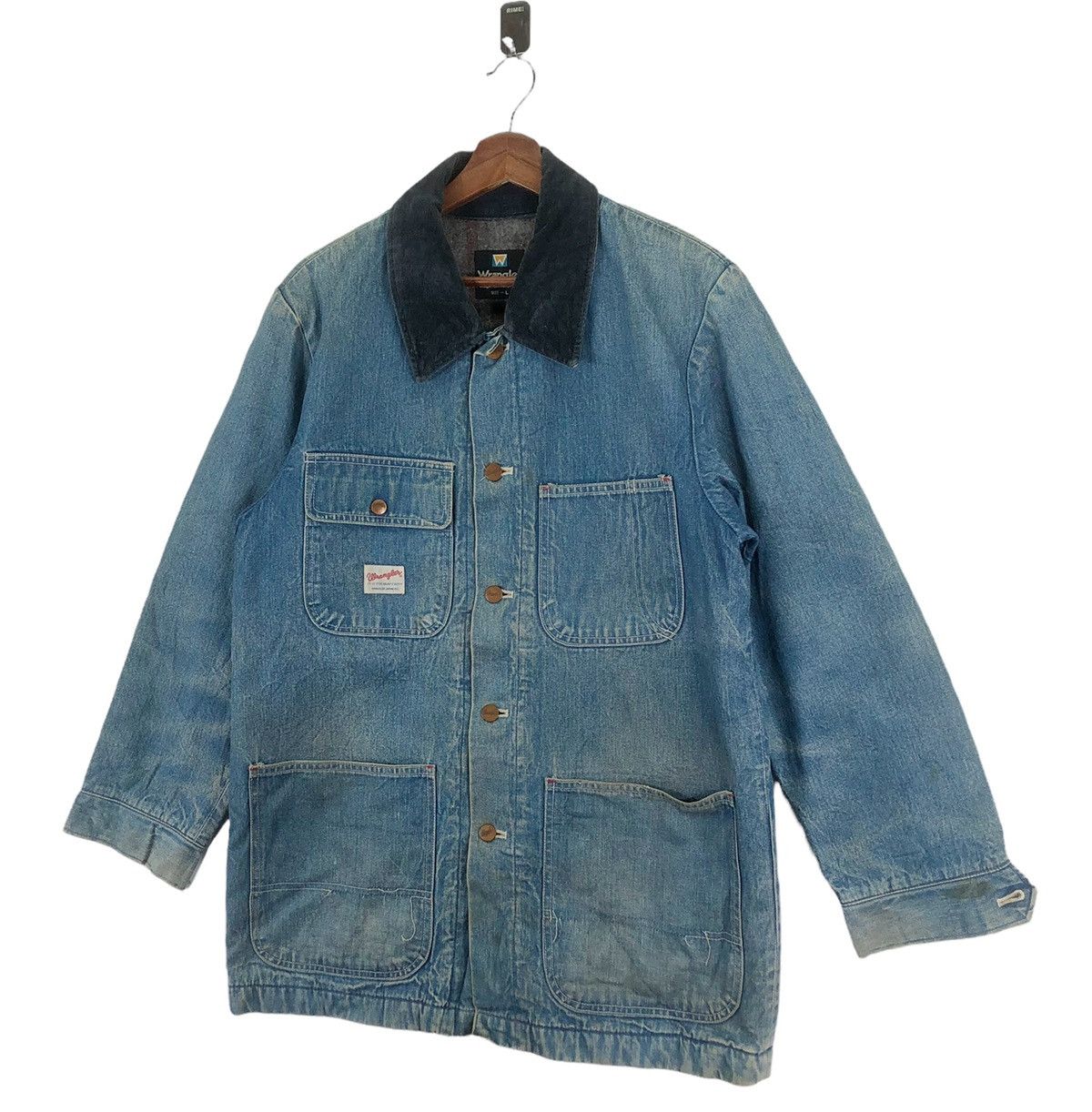 Wrangler Vintage Wrangler Jeans Denim Workers Jacket Size US L / EU 52-54 / 3 - 2 Thumbnail