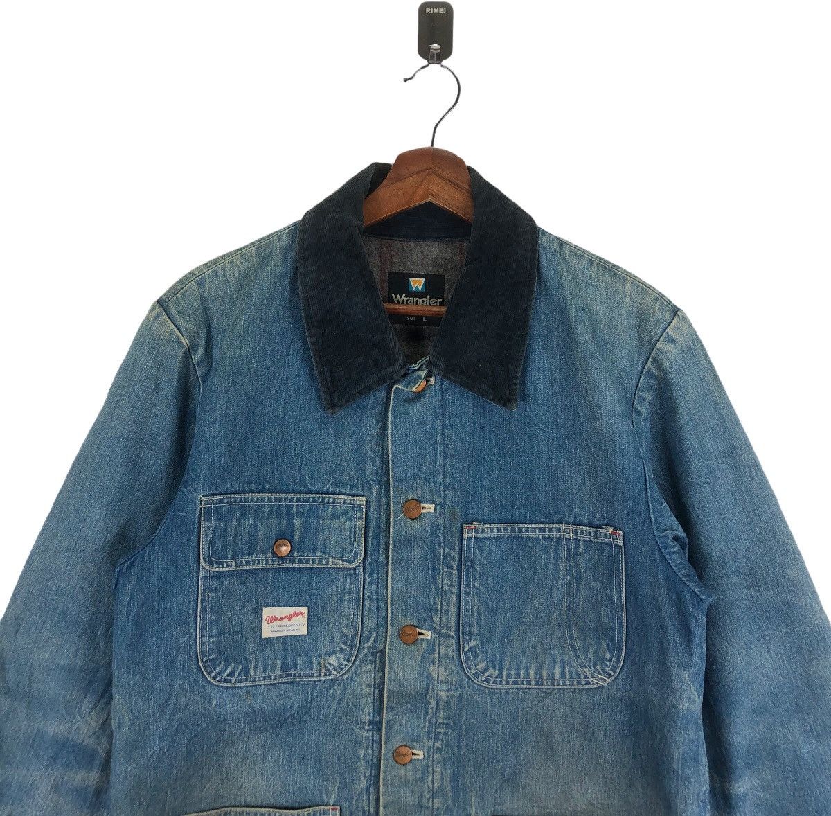 Wrangler Vintage Wrangler Jeans Denim Workers Jacket Size US L / EU 52-54 / 3 - 4 Thumbnail