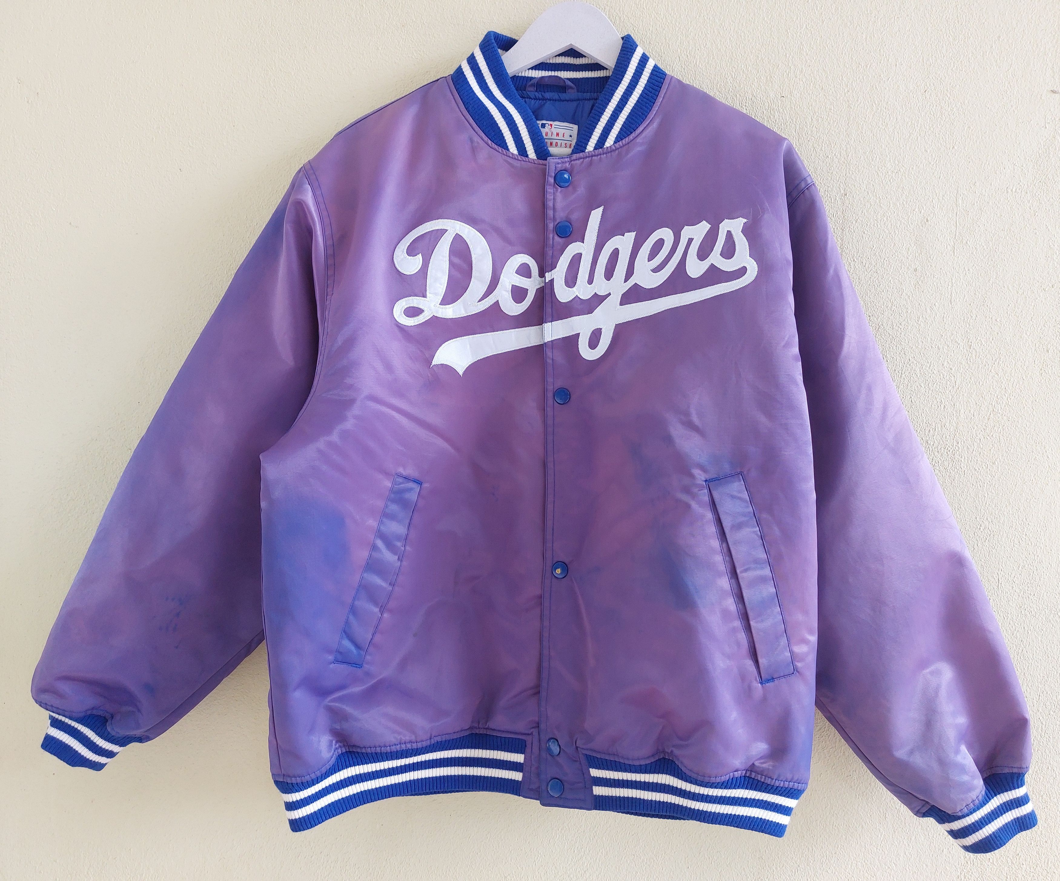 MLB Vintage 1998 LA DODGERS embroidered varsity jacket Size US L / EU 52-54 / 3 - 1 Thumbnail