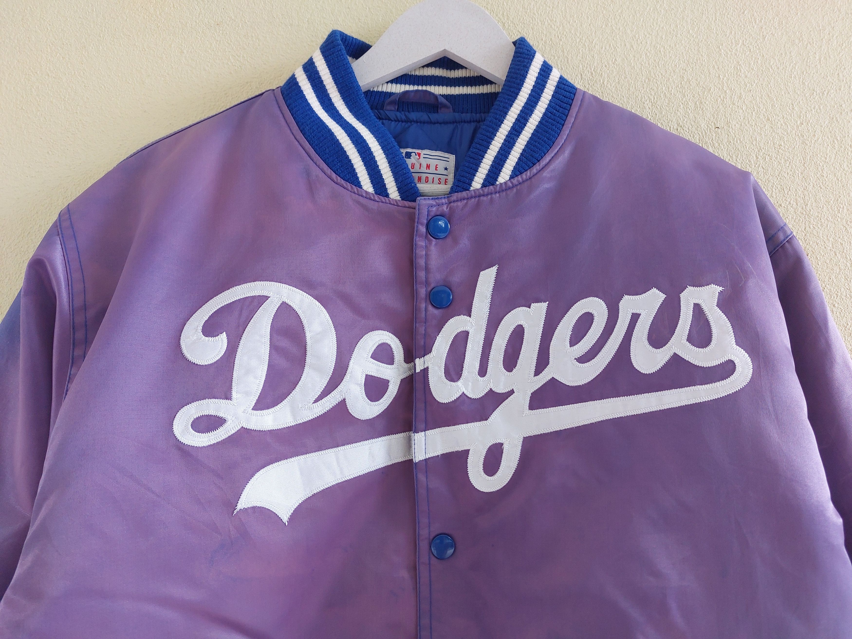 MLB Vintage 1998 LA DODGERS embroidered varsity jacket Size US L / EU 52-54 / 3 - 2 Thumbnail