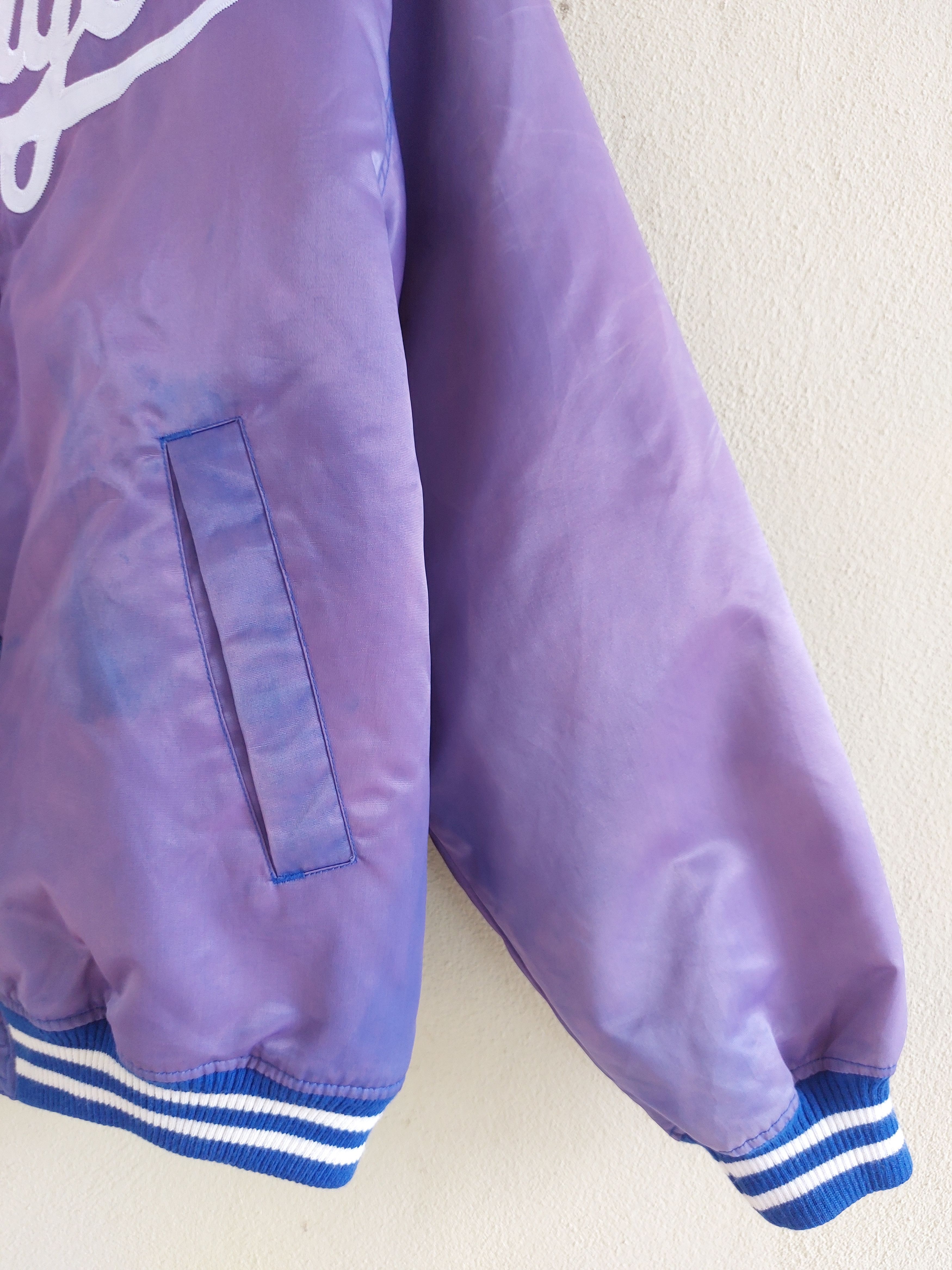 MLB Vintage 1998 LA DODGERS embroidered varsity jacket Size US L / EU 52-54 / 3 - 4 Thumbnail