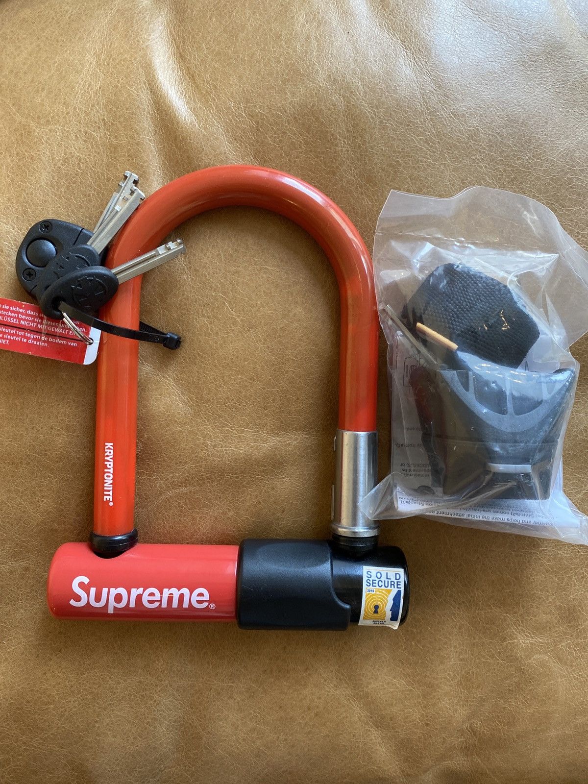 Supreme bike lock sales