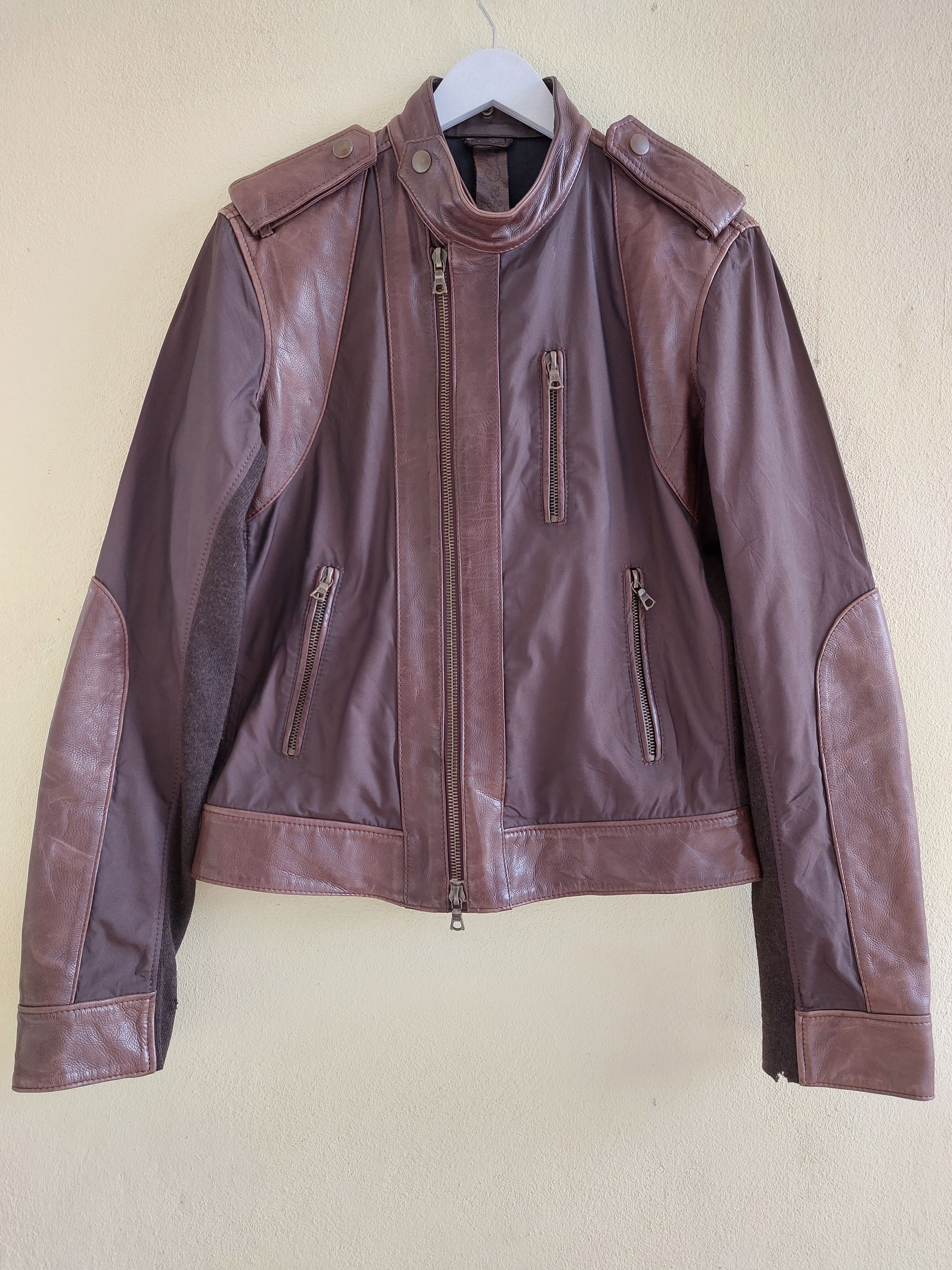 Vera Pelle JAN & CARLOS by VERA PELLE rider leather jacket Size US M / EU 48-50 / 2 - 1 Thumbnail