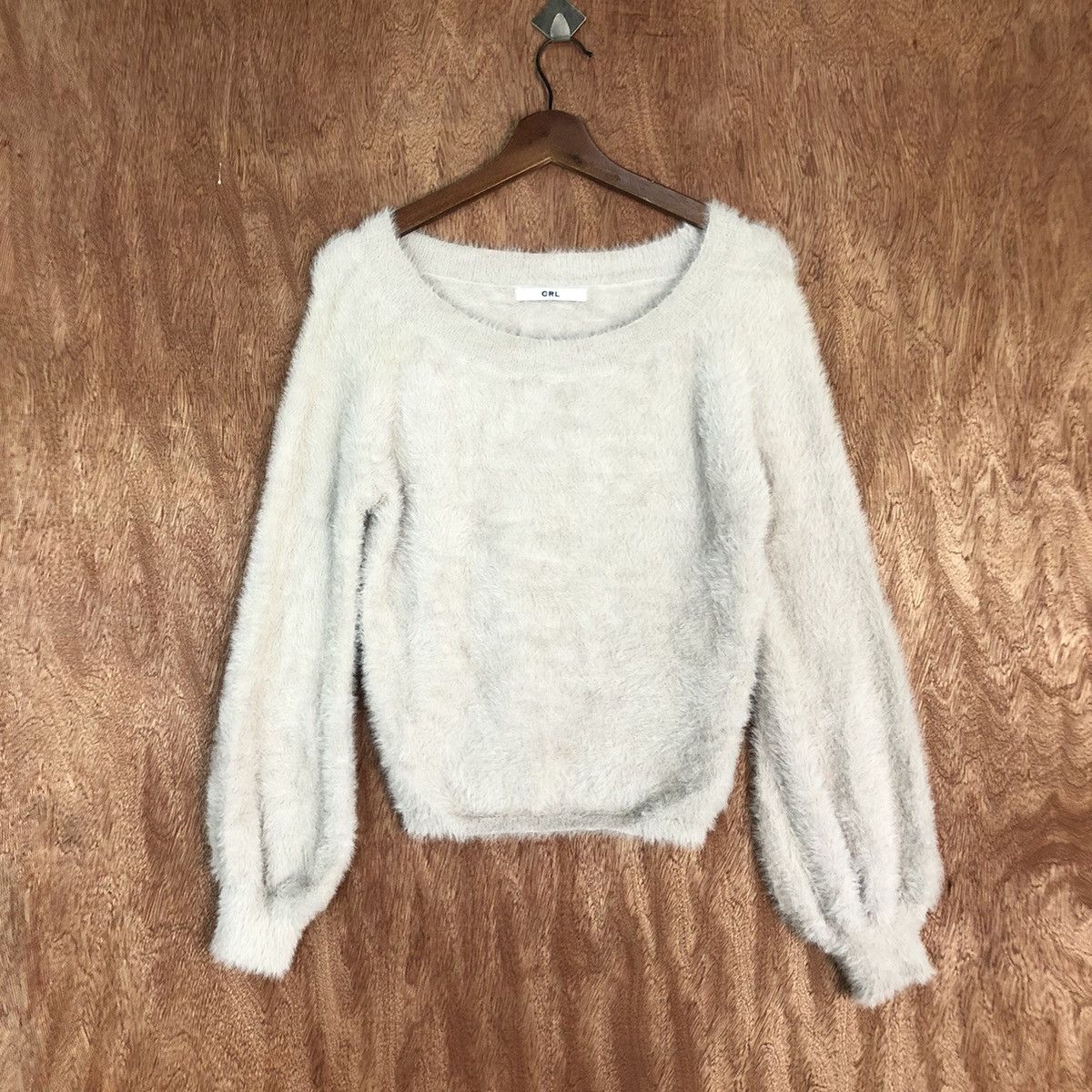 Homespun Knitwear × Japanese Brand GRL Mohair Shag Shaggy Knitwear #0439 Size US S / EU 44-46 / 1 - 1 Thumbnail