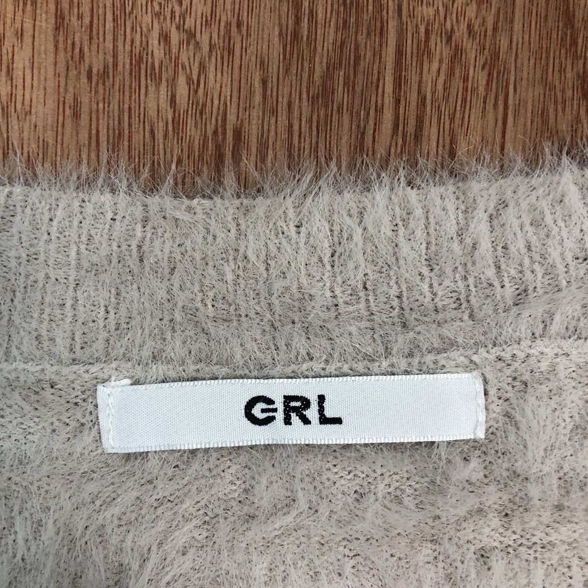 Homespun Knitwear × Japanese Brand GRL Mohair Shag Shaggy Knitwear #0439 Size US S / EU 44-46 / 1 - 10 Thumbnail