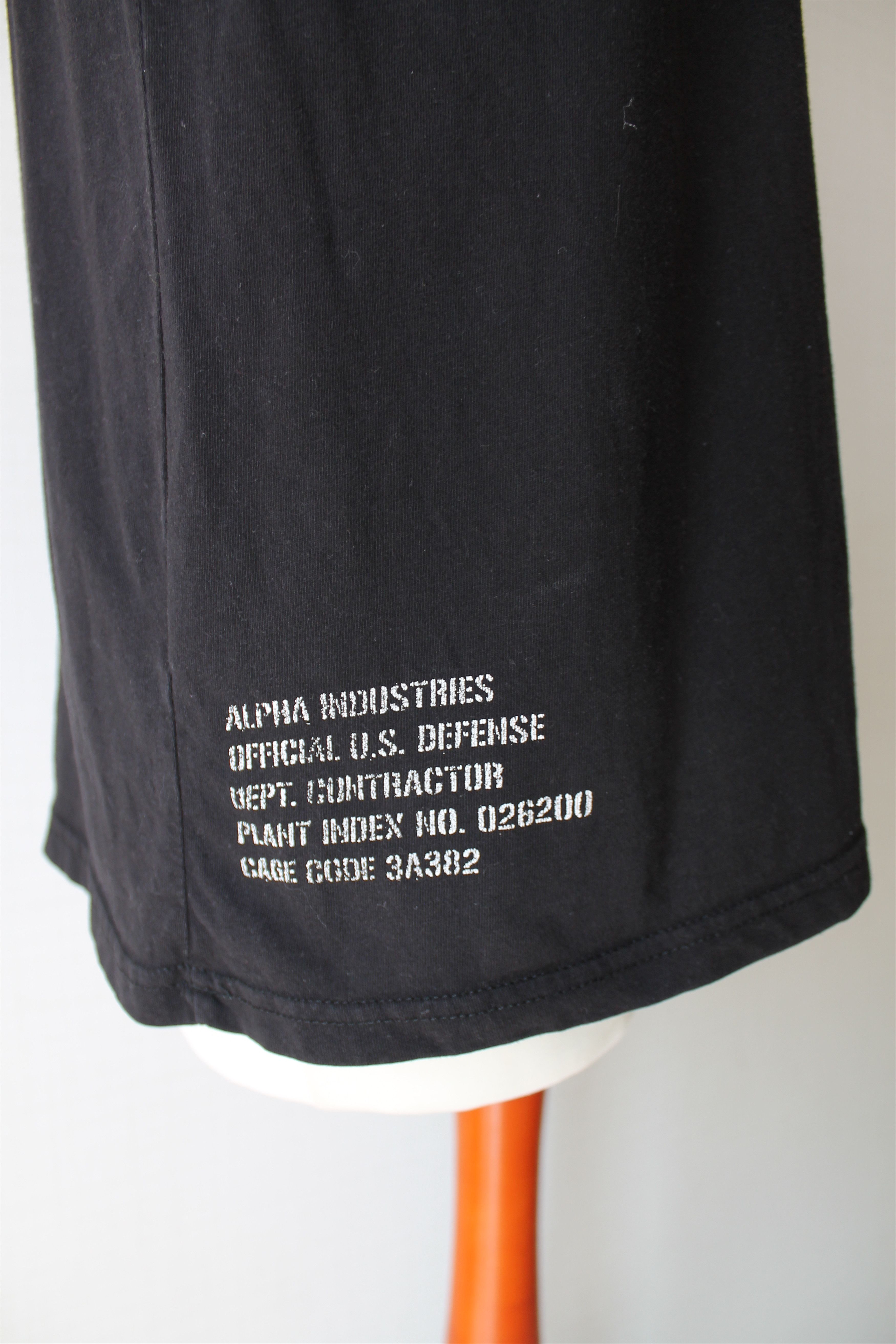 Alpha Industries Alpha Industries Army T shirt Black tee Size US XL / EU 56 / 4 - 7 Thumbnail