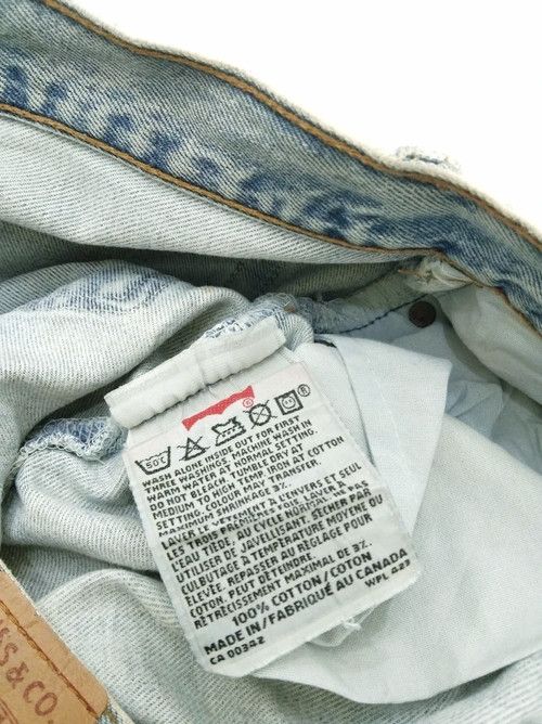 Levi's 90s Vintage Levi's 501 Distressed Jeans 38x31 Size US 38 / EU 54 - 8 Thumbnail