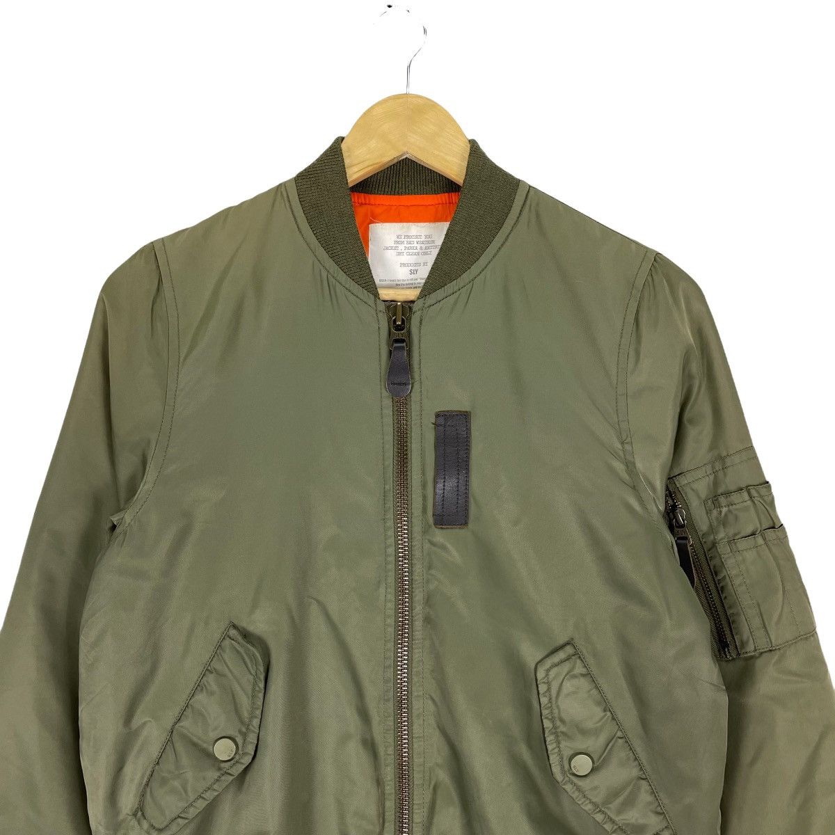 If Six Was Nine × Japanese Brand × Sly Guild 🌟SLY SEXY WOMEN MA1 FLYER BOMBER JACKET Size ONE SIZE - 3 Thumbnail
