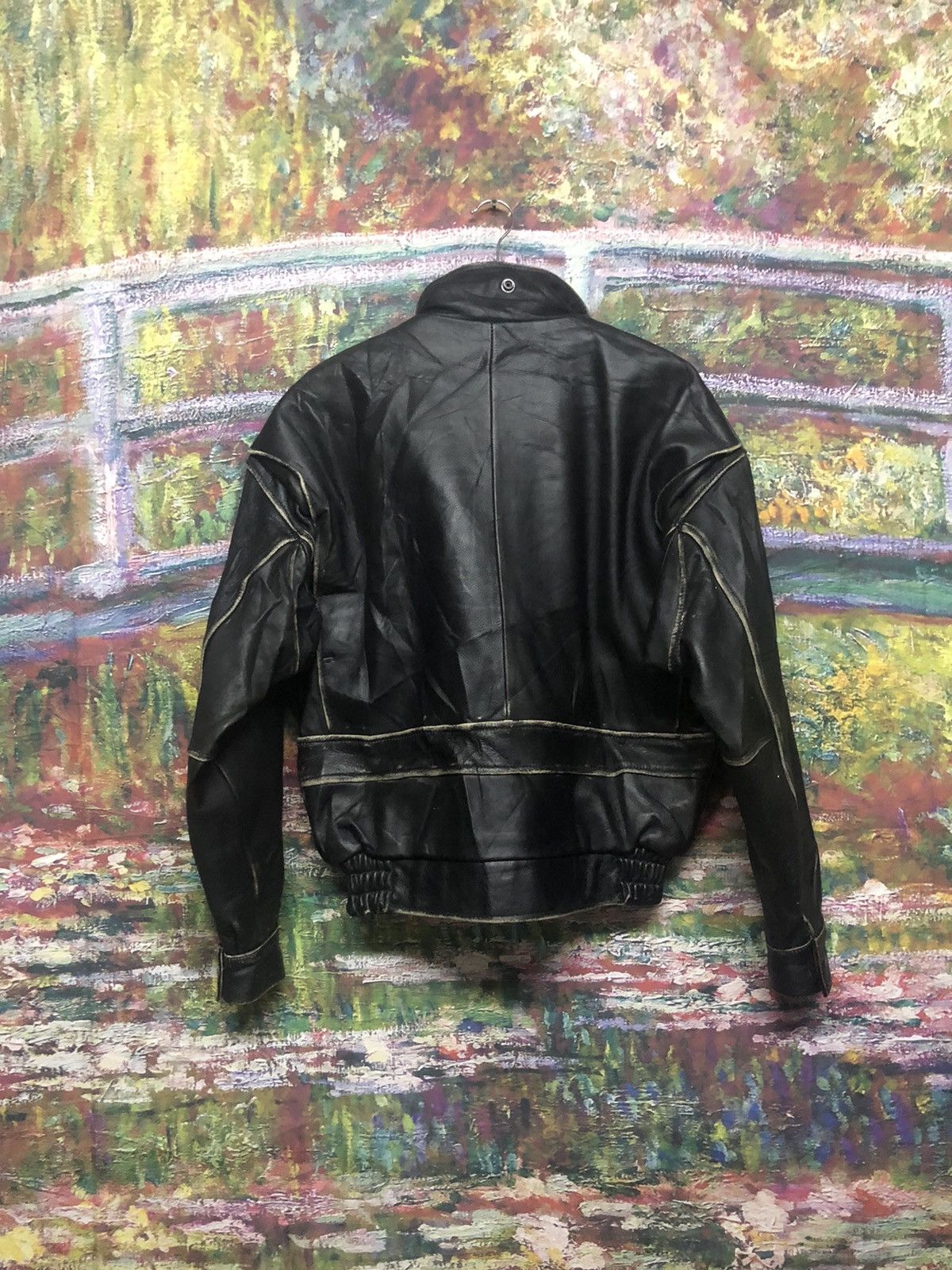 Leather Jacket Moda italiana dragon trading leather jacket
