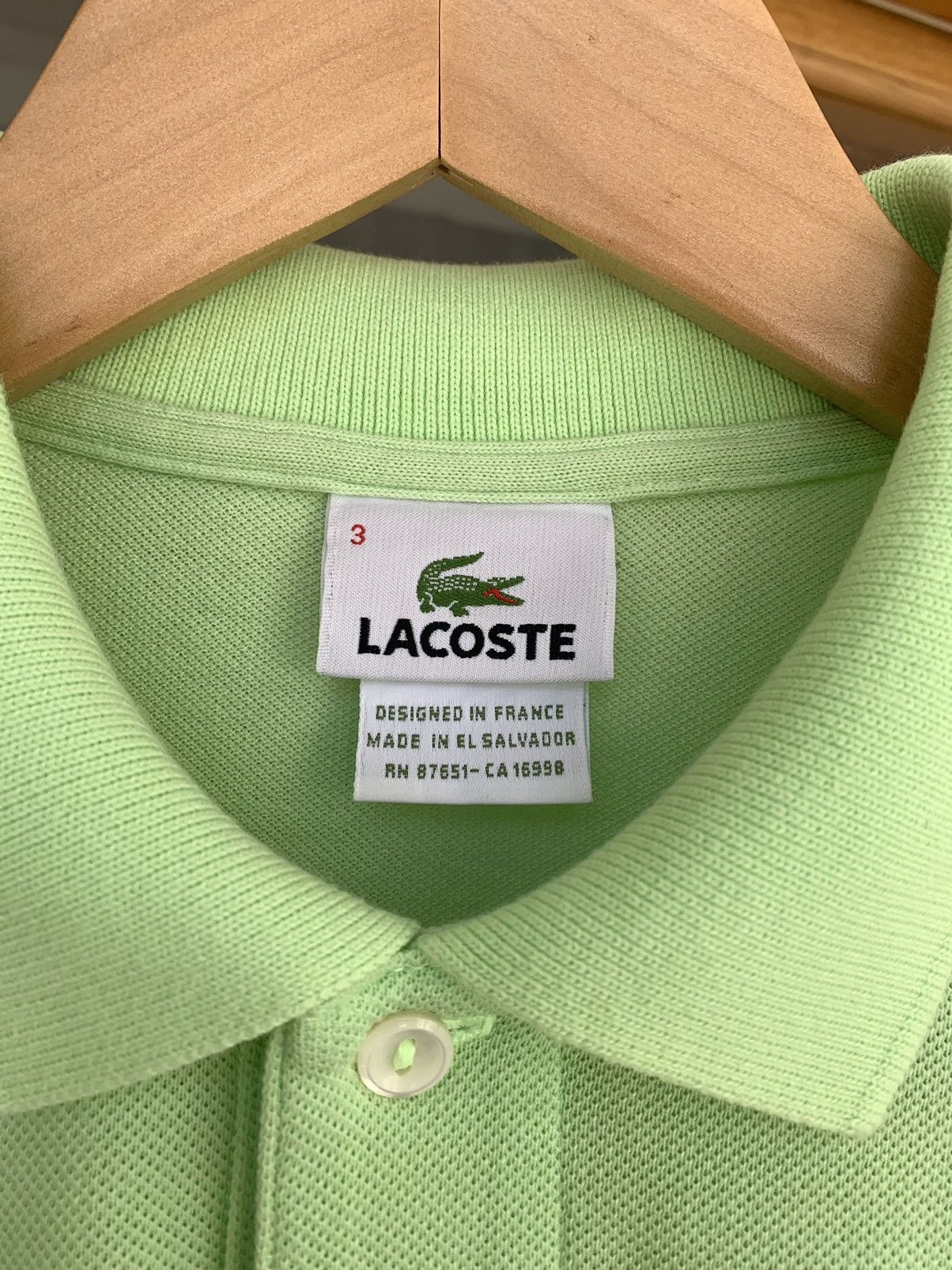 Lacoste Lacoste Men Polo Shirt Size S Size US S / EU 44-46 / 1 - 5 Thumbnail