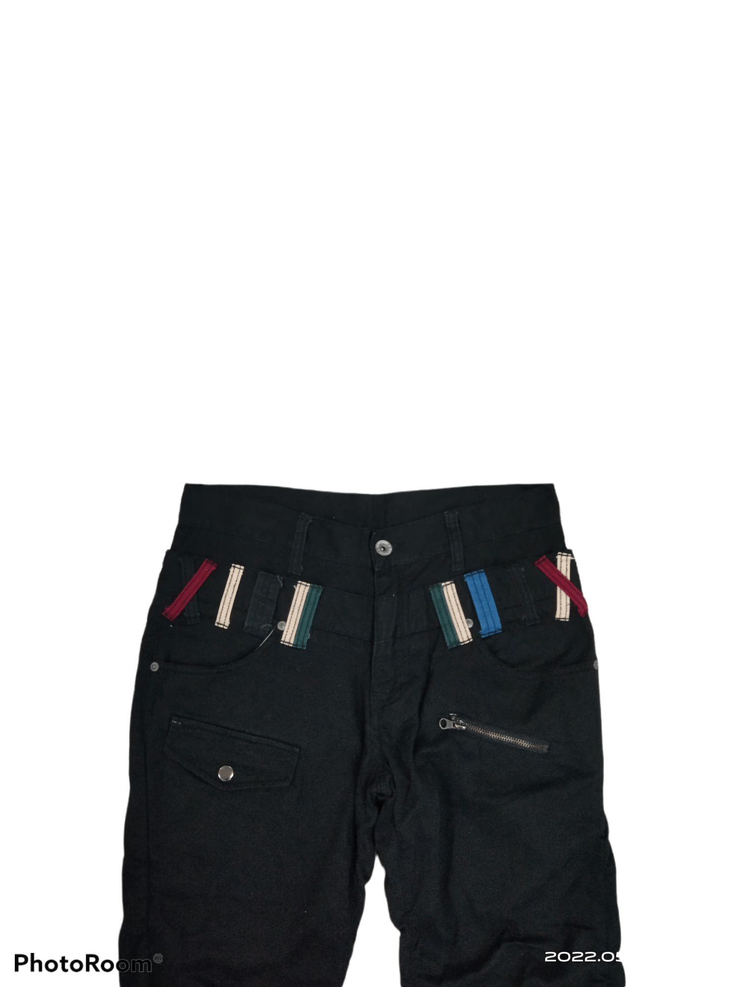 Japanese Brand JAPANESE HARAJUKU FASHION WEEK DOUBLE FOCUS PANTS Size US 31 - 3 Thumbnail