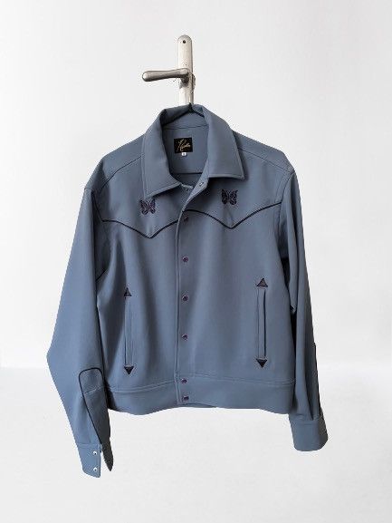 Needles Needles Cowboy Piping Jacket Blue | Grailed