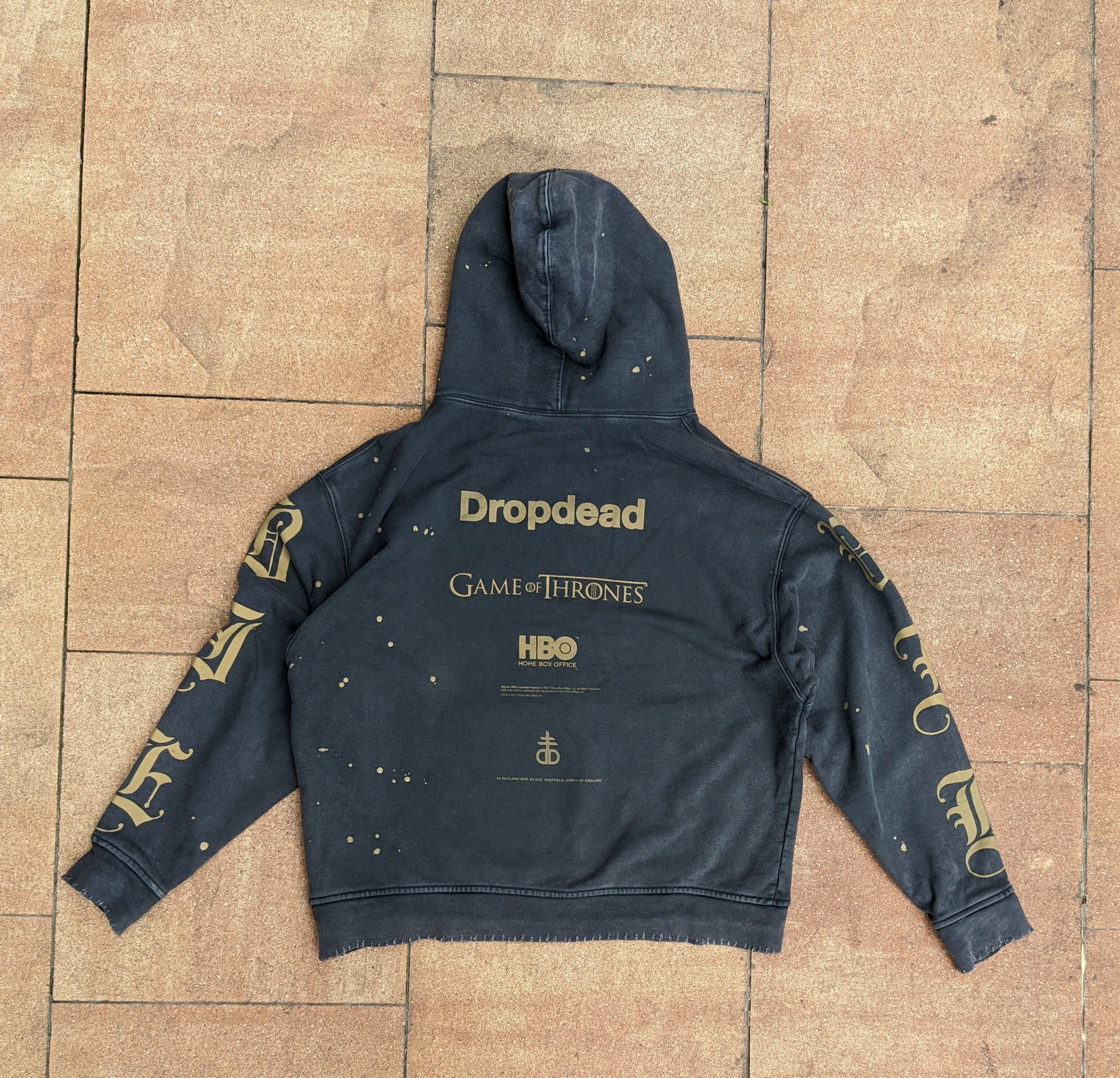 Drop Dead × Drop Dead Clothing × Streetwear Drop Dead X HBO Game 