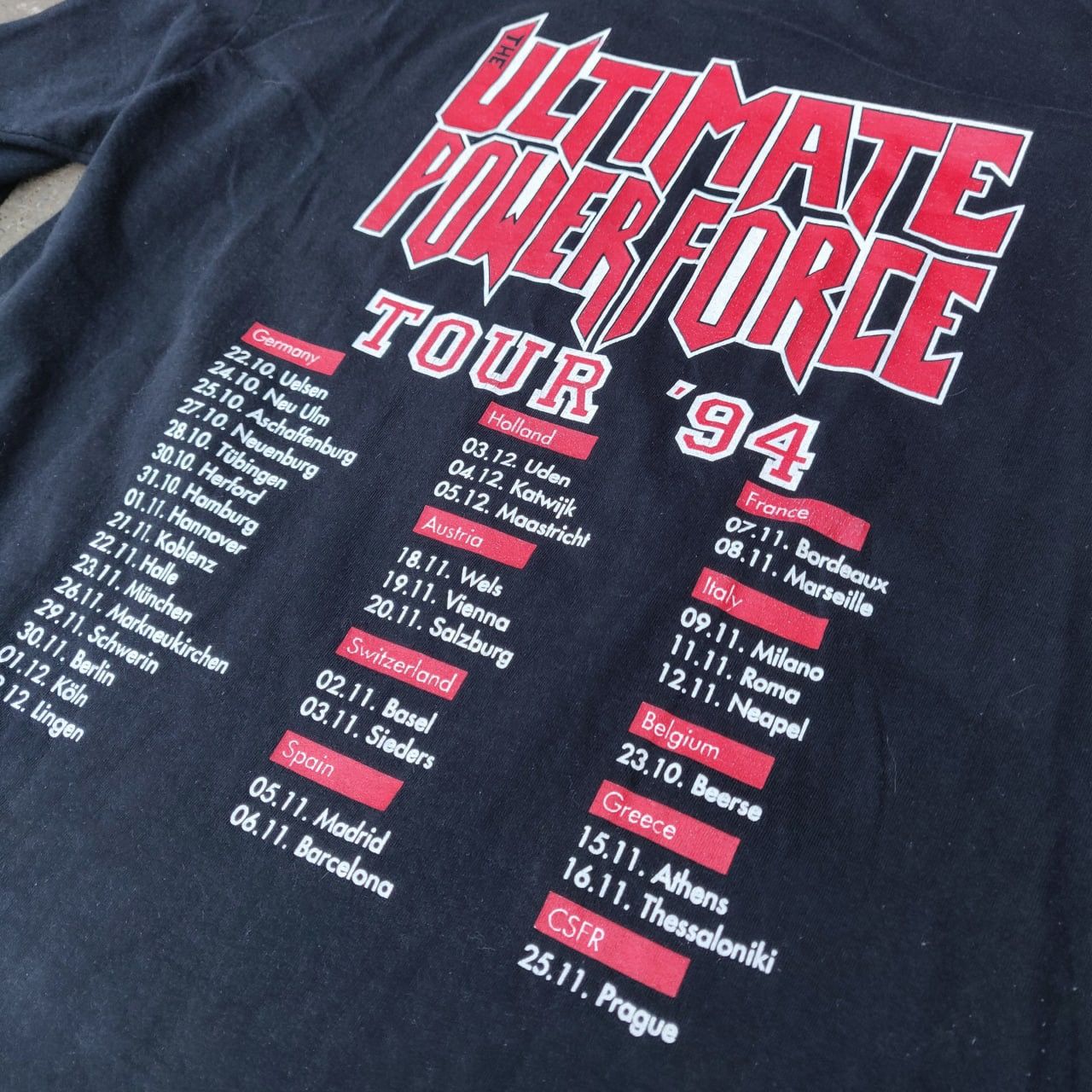 Band Tees 1994 Killers Menace To Society World Tour Vintage T Size US XL / EU 56 / 4 - 7 Thumbnail