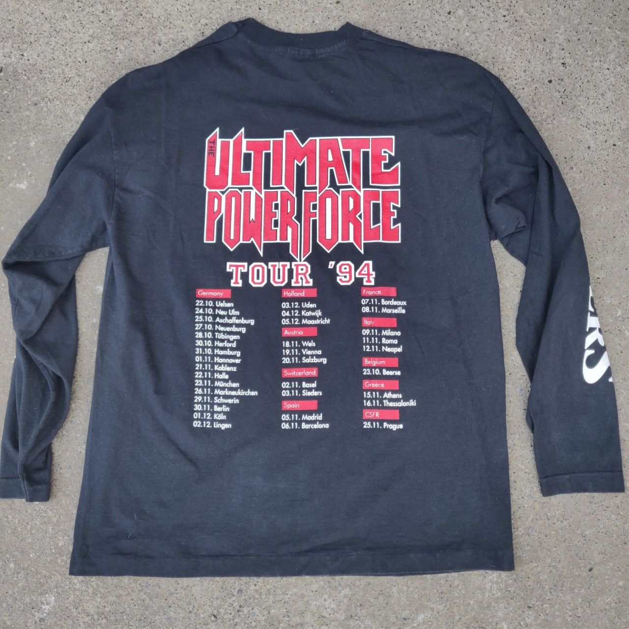 Band Tees 1994 Killers Menace To Society World Tour Vintage T Size US XL / EU 56 / 4 - 2 Thumbnail