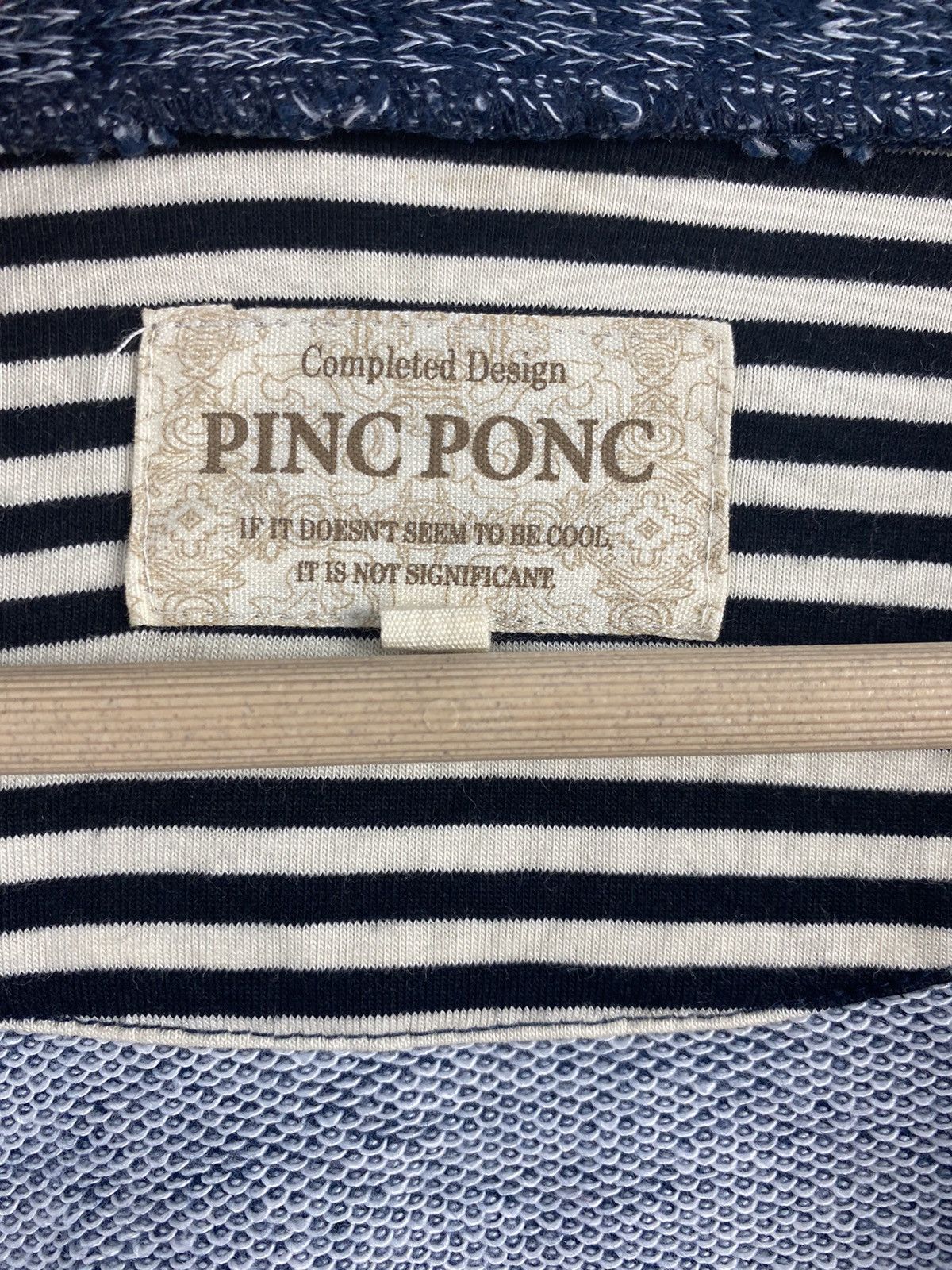 Homespun Knitwear × Japanese Brand Pinc Ponc cardigan blue japan Knitwear #Z017 Size US M / EU 48-50 / 2 - 3 Thumbnail