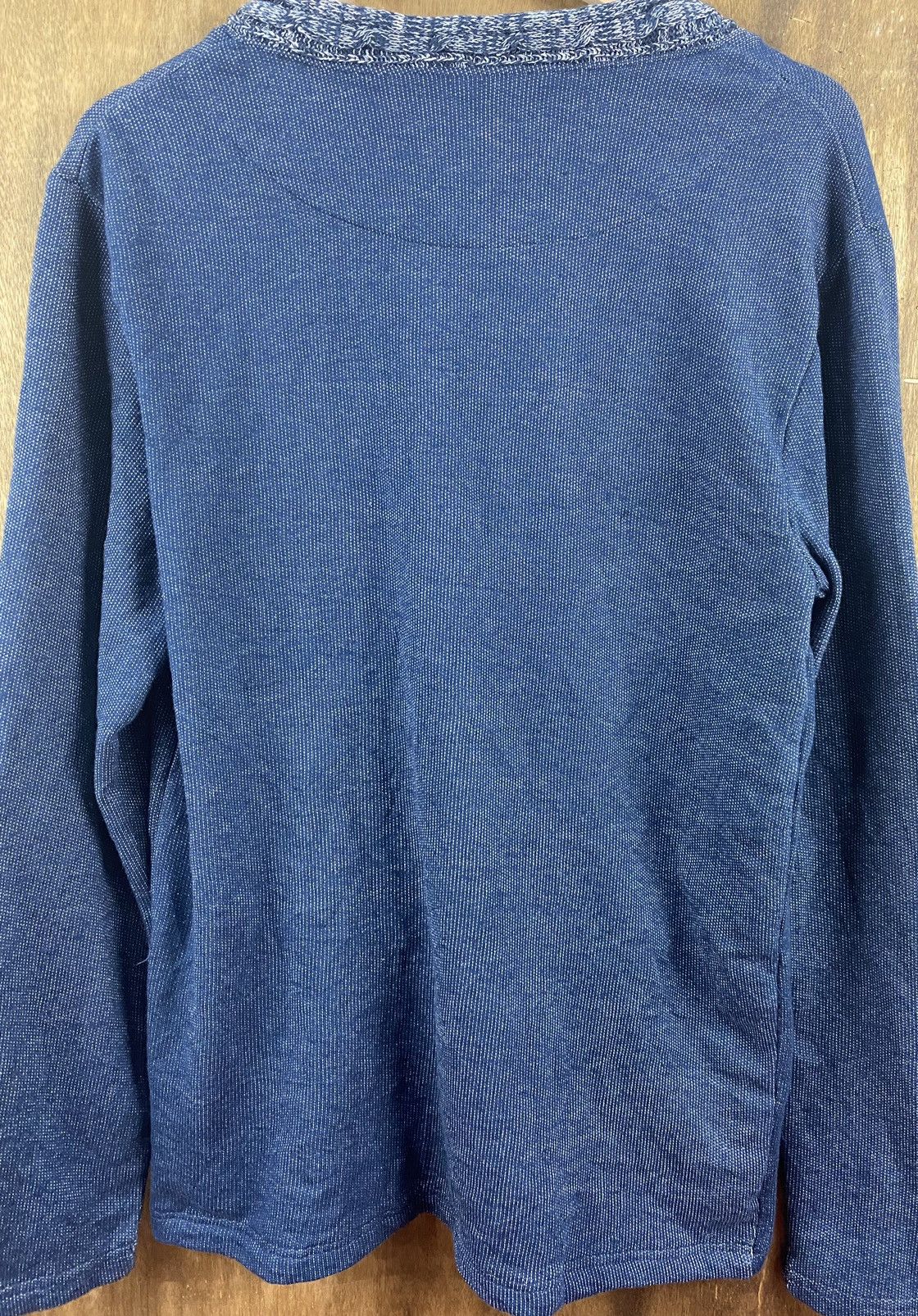 Homespun Knitwear × Japanese Brand Pinc Ponc cardigan blue japan Knitwear #Z017 Size US M / EU 48-50 / 2 - 10 Thumbnail