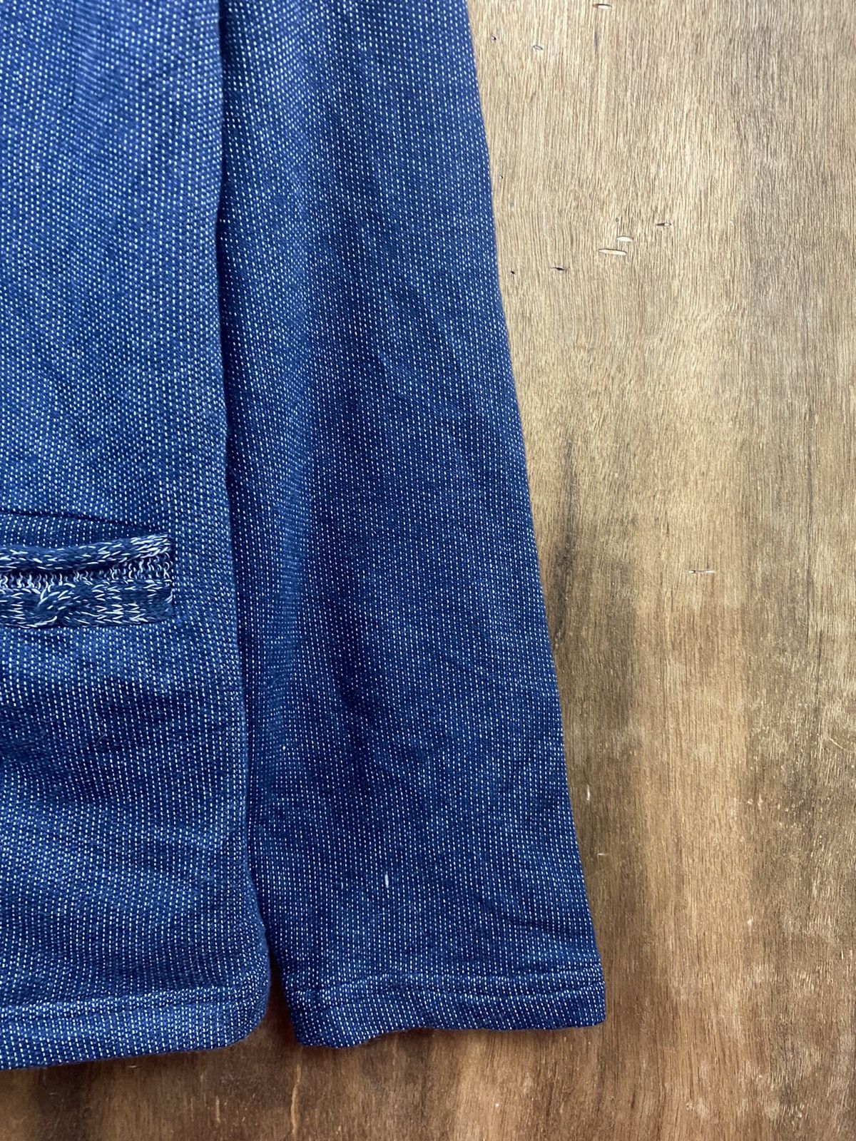 Homespun Knitwear × Japanese Brand Pinc Ponc cardigan blue japan Knitwear #Z017 Size US M / EU 48-50 / 2 - 8 Thumbnail