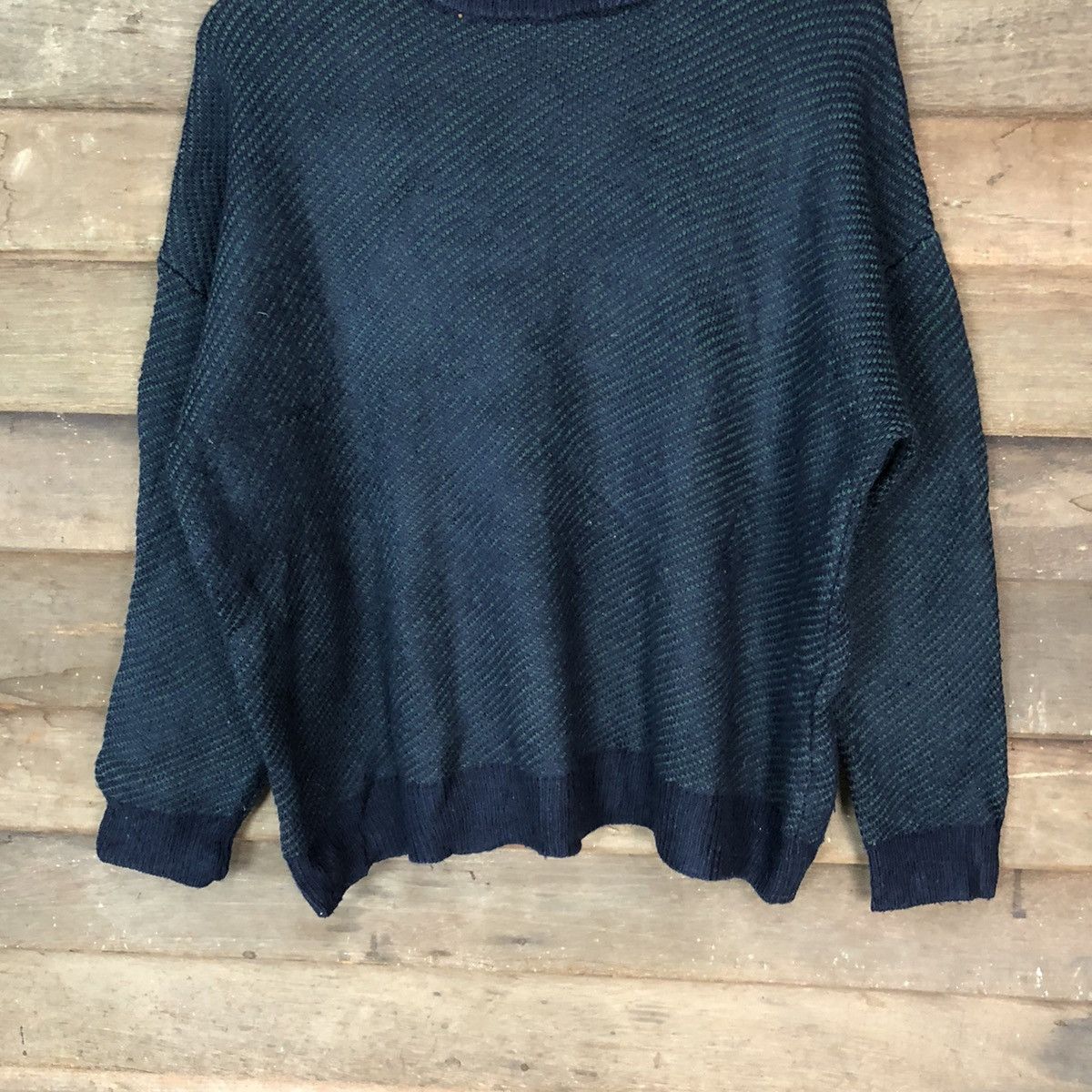 Japanese Brand Jeansis Green Knitwear sweatshirt japan #6796 Size US M / EU 48-50 / 2 - 3 Thumbnail