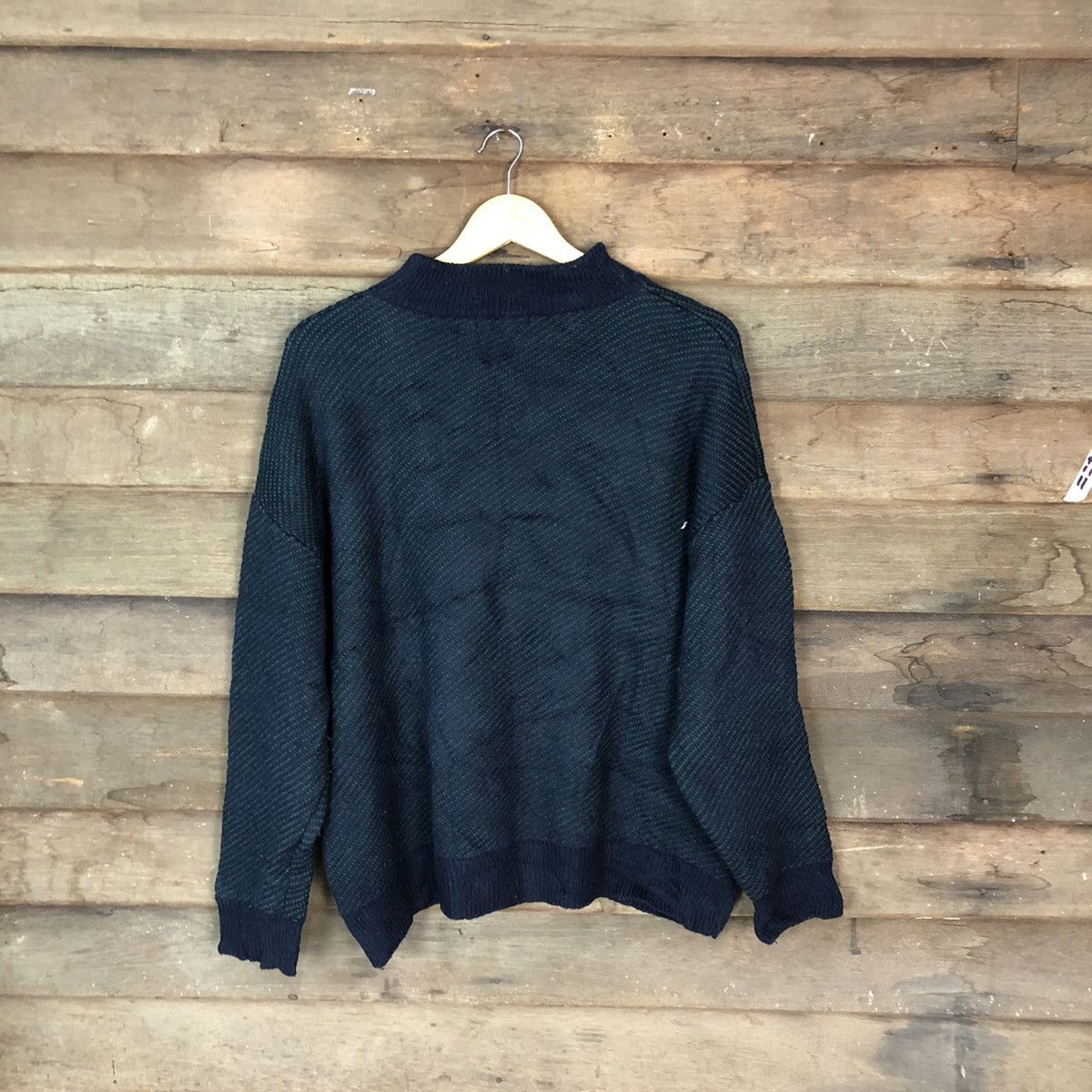 Japanese Brand Jeansis Green Knitwear sweatshirt japan #6796 Size US M / EU 48-50 / 2 - 9 Thumbnail