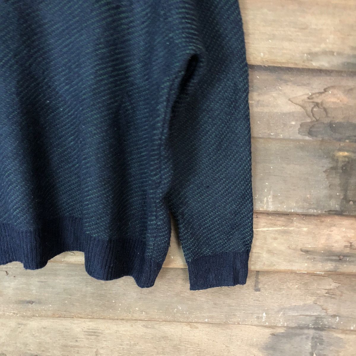 Japanese Brand Jeansis Green Knitwear sweatshirt japan #6796 Size US M / EU 48-50 / 2 - 5 Thumbnail