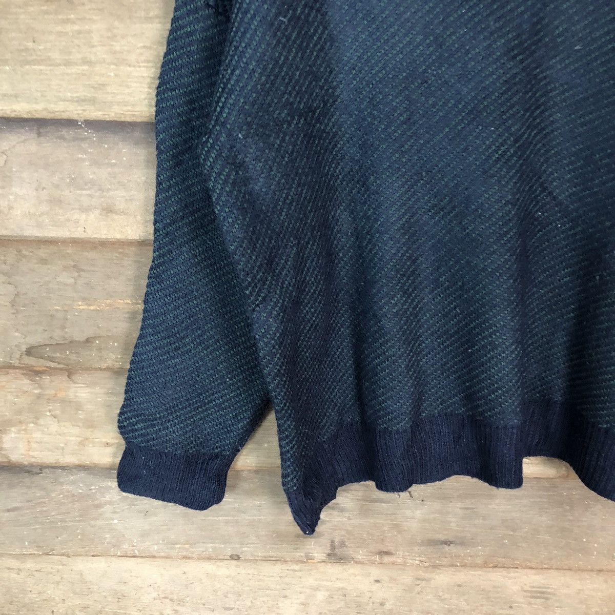 Japanese Brand Jeansis Green Knitwear sweatshirt japan #6796 Size US M / EU 48-50 / 2 - 4 Thumbnail