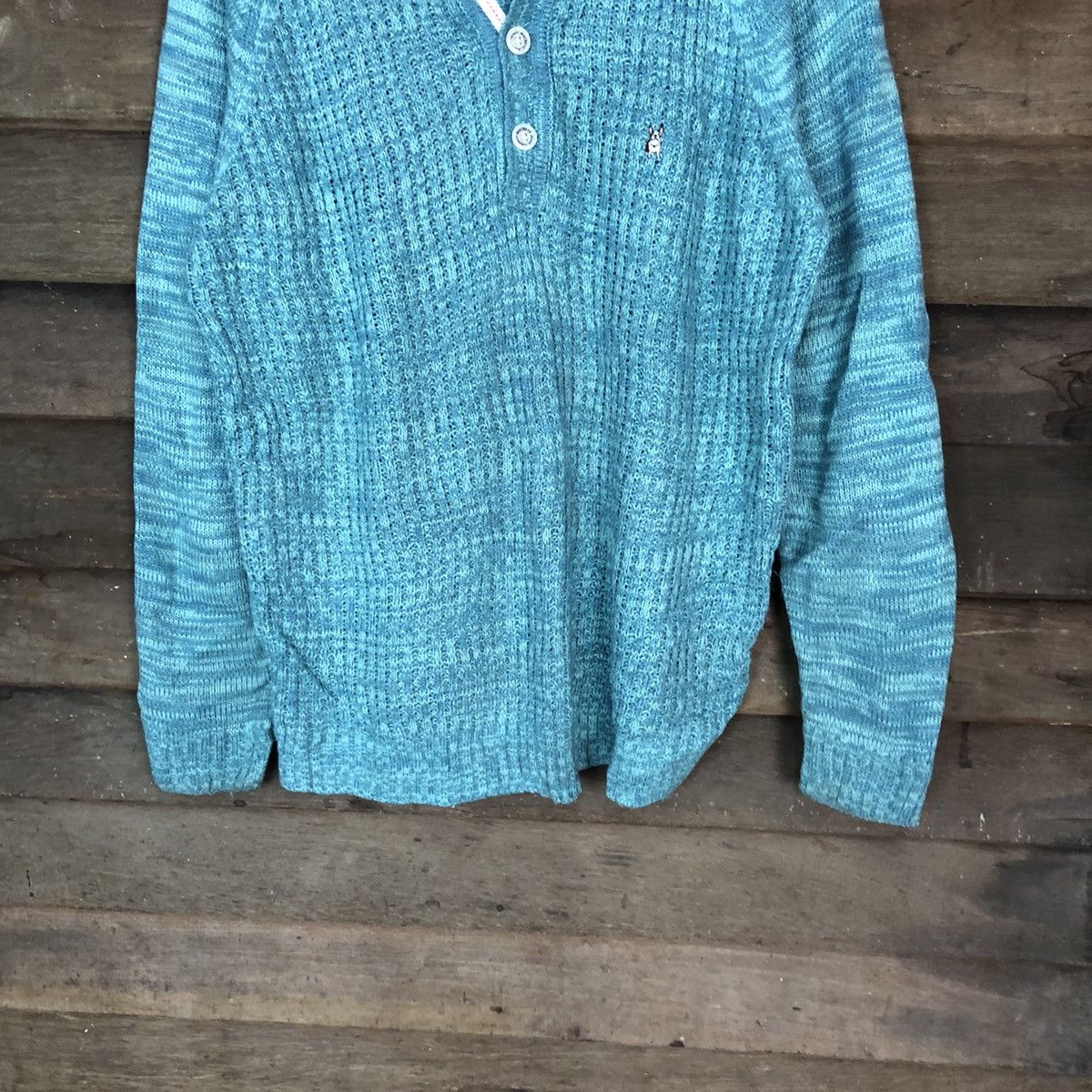 Homespun Knitwear × Macbeth Macbeth Blue Knitwear sweatshirt #6825 Size US L / EU 52-54 / 3 - 3 Thumbnail