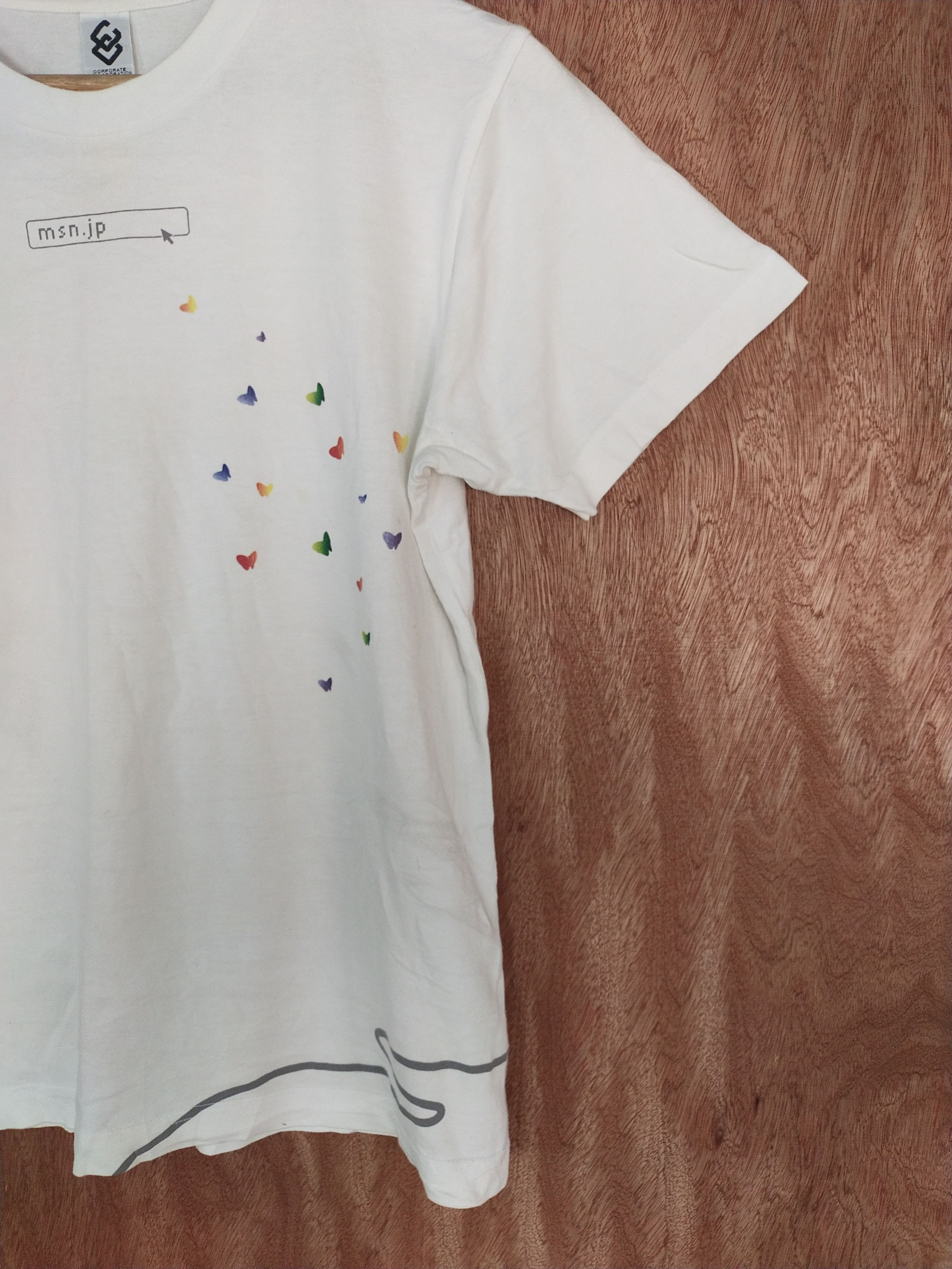 Japanese Brand Uniqlo X MSN.JP designer by Grinder man white Tshirt #S052 Size US S / EU 44-46 / 1 - 5 Thumbnail