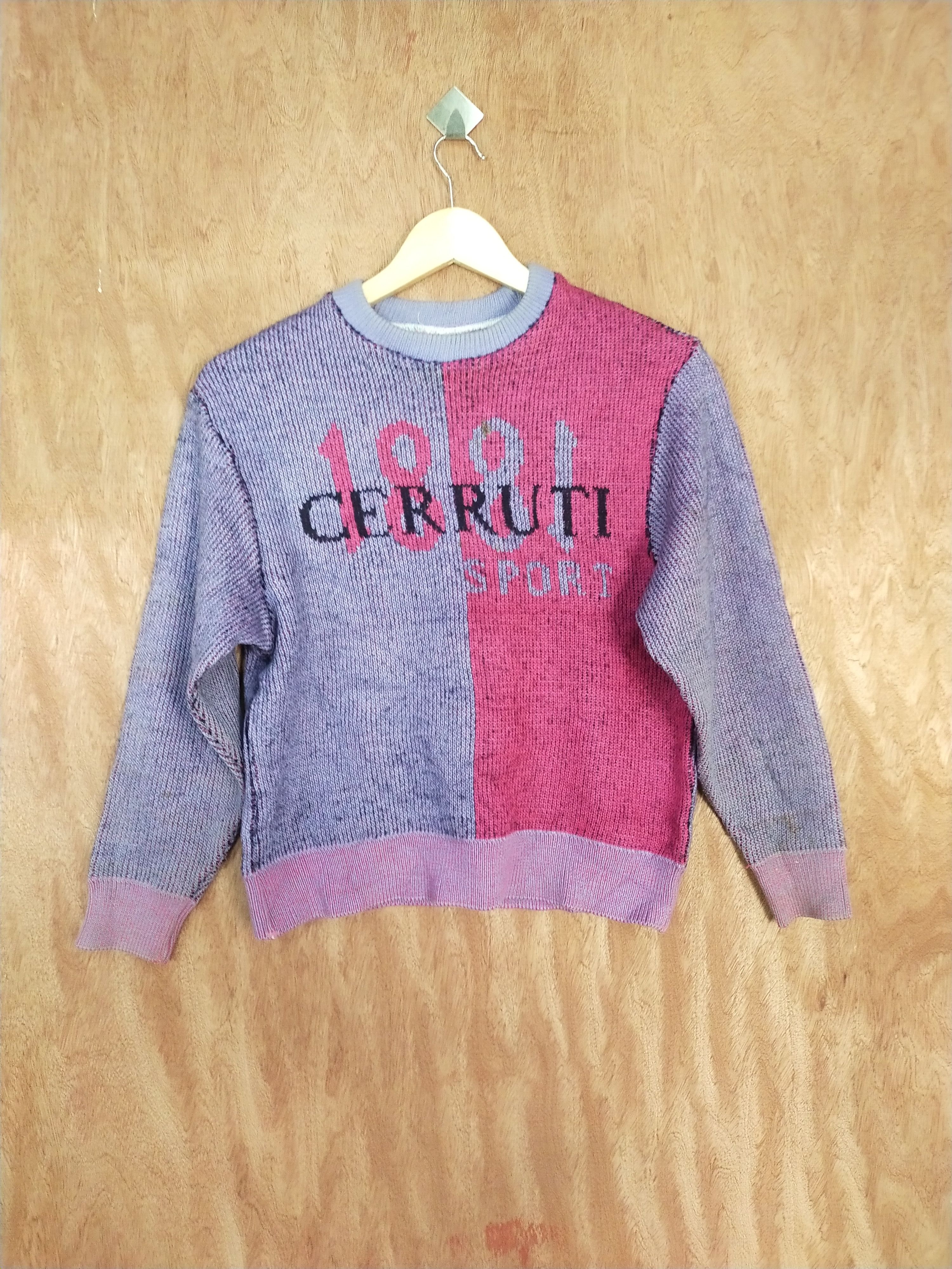 Cerruti 1881 Cerruti 1881 purple/maroon knitwear #S047 Size US XS / EU 42 / 0 - 1 Thumbnail
