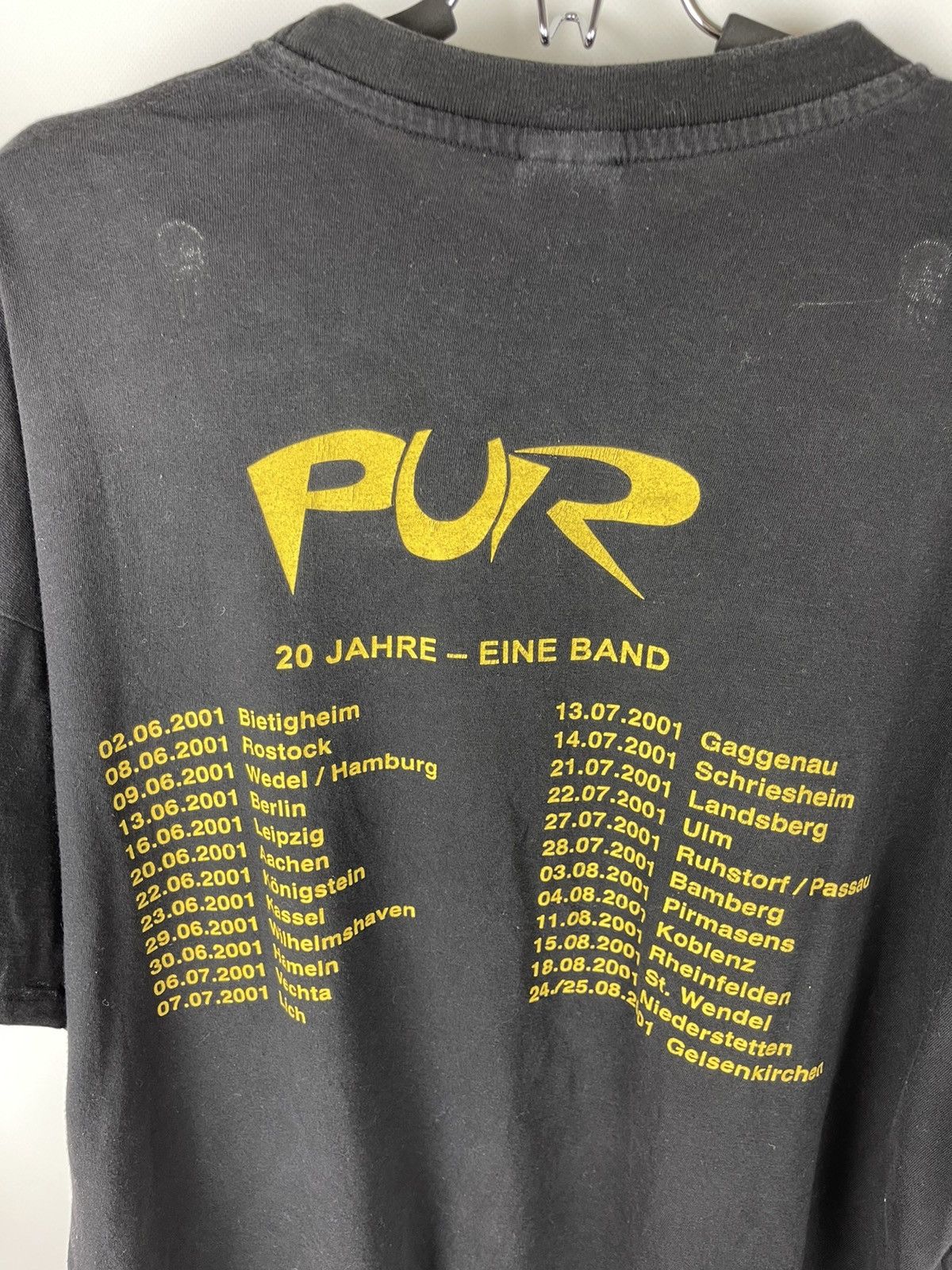 Band Tees Vintage Fame Pur band 2001 tour tee shirt t-shirt Size US XL / EU 56 / 4 - 10 Thumbnail